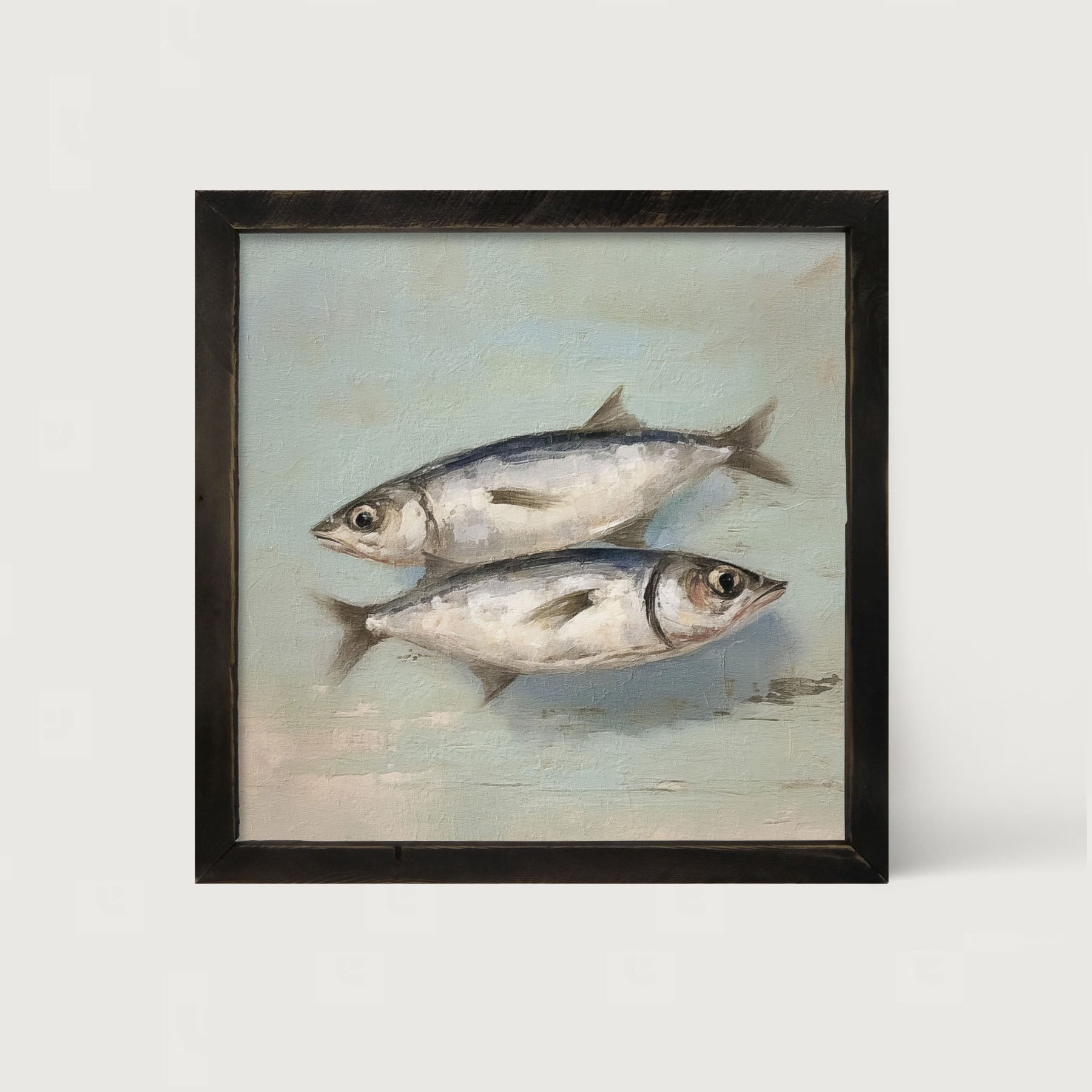 Two Fish - Framed art