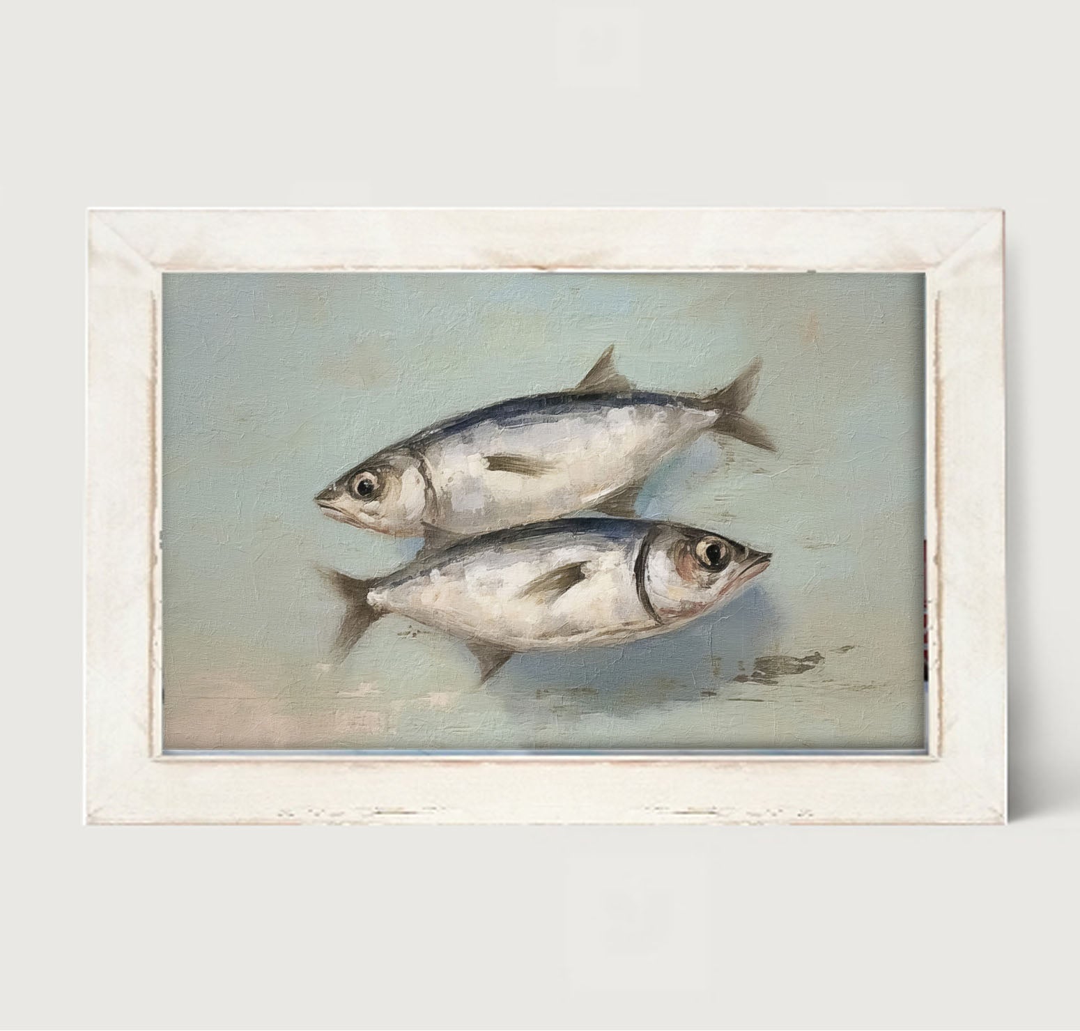 Two Fish - Framed art