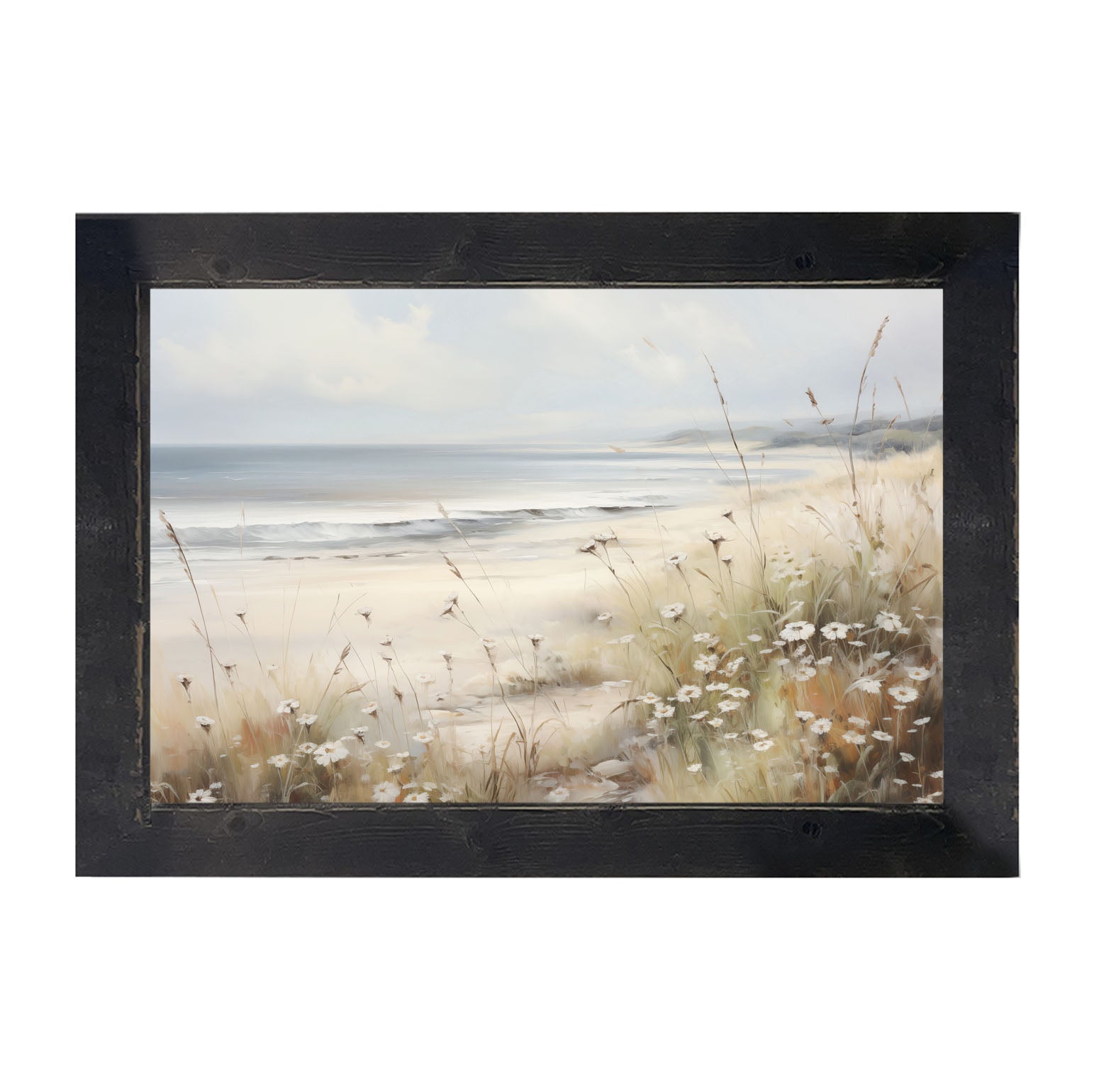 Waterside Wildflowers - Framed art
