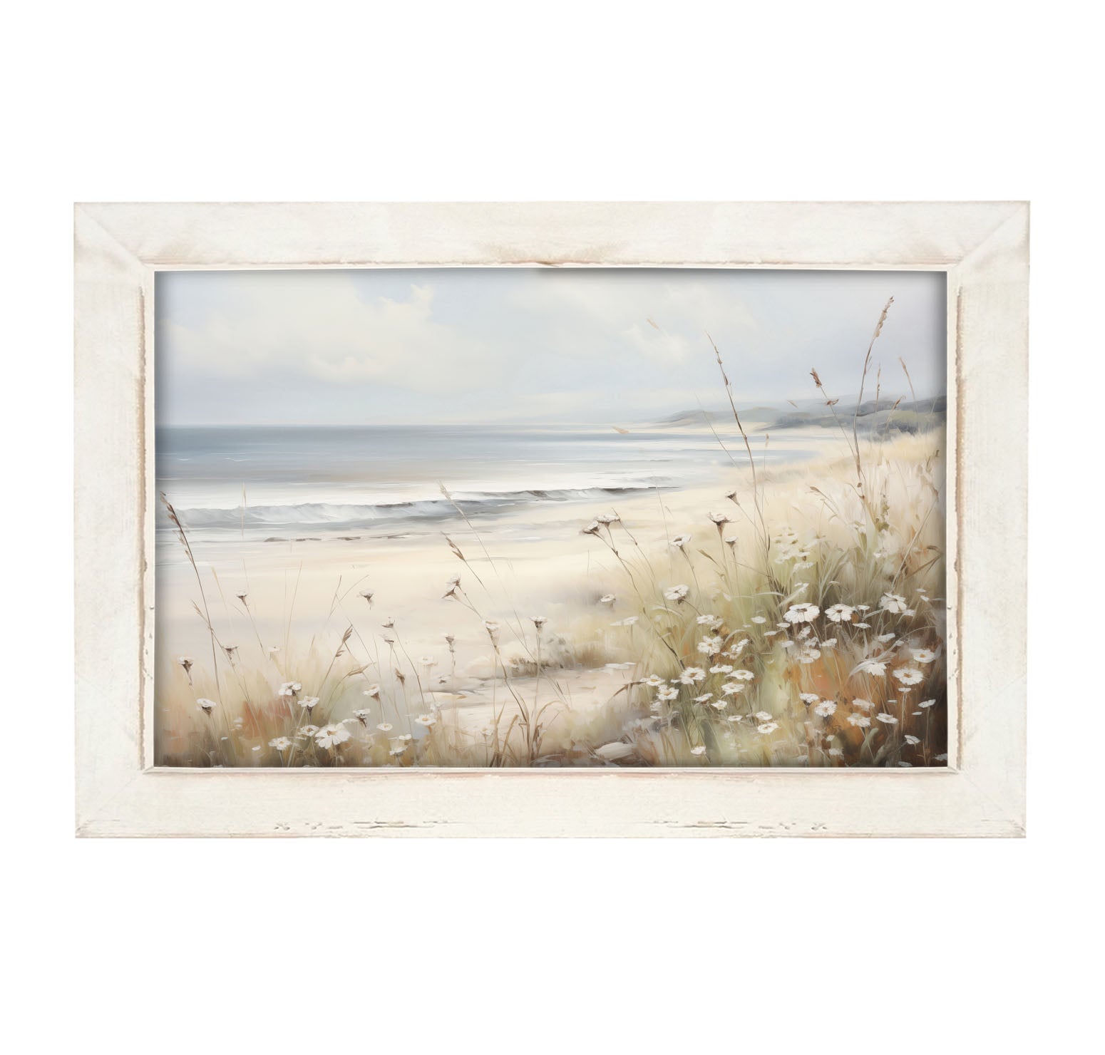 Waterside Wildflowers - Framed art