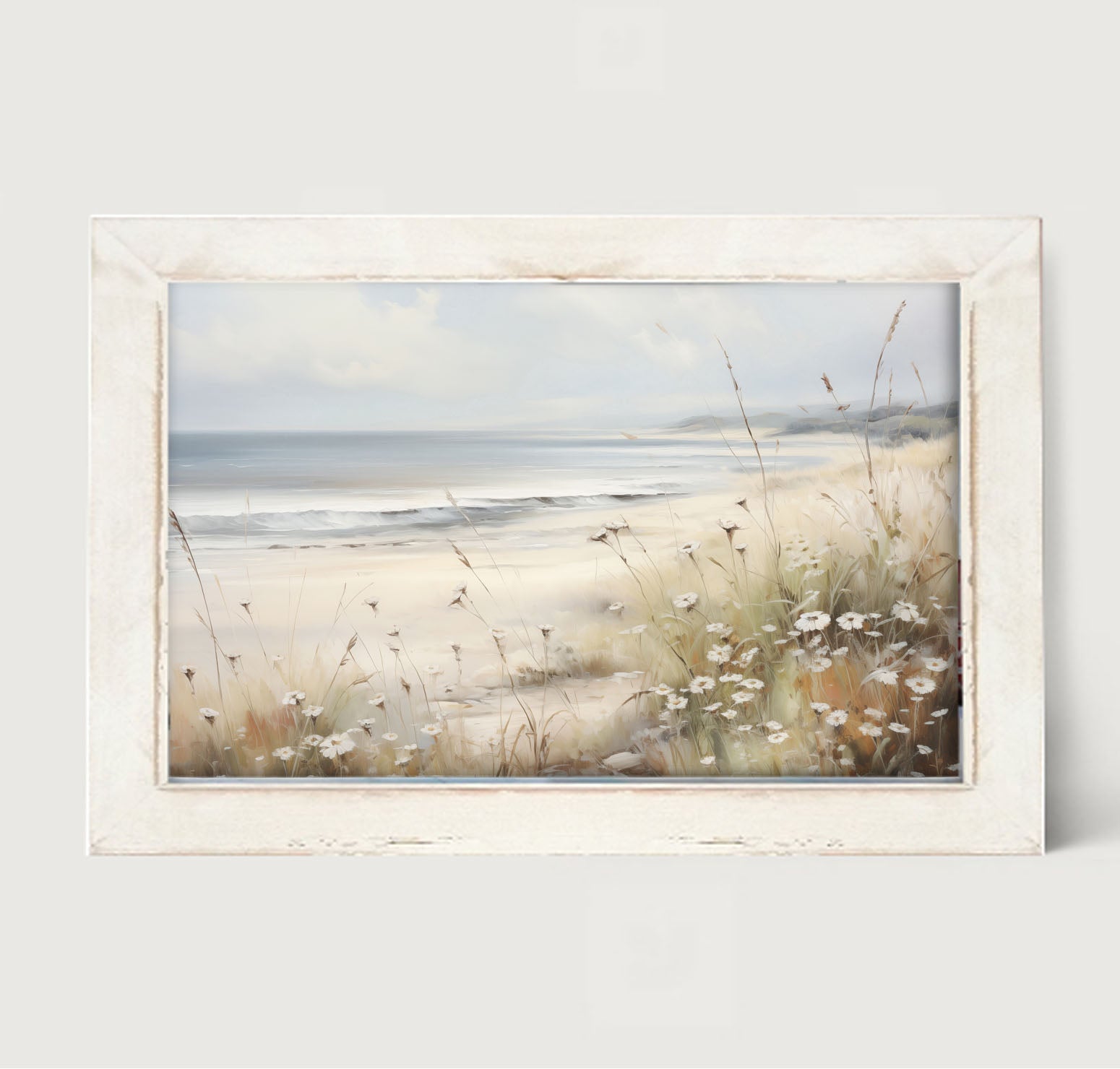 Waterside Wildflowers - Framed art