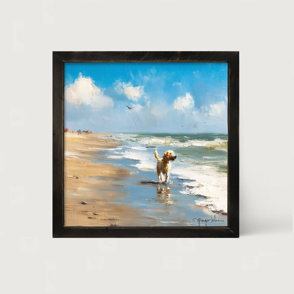 Dog at the Beach