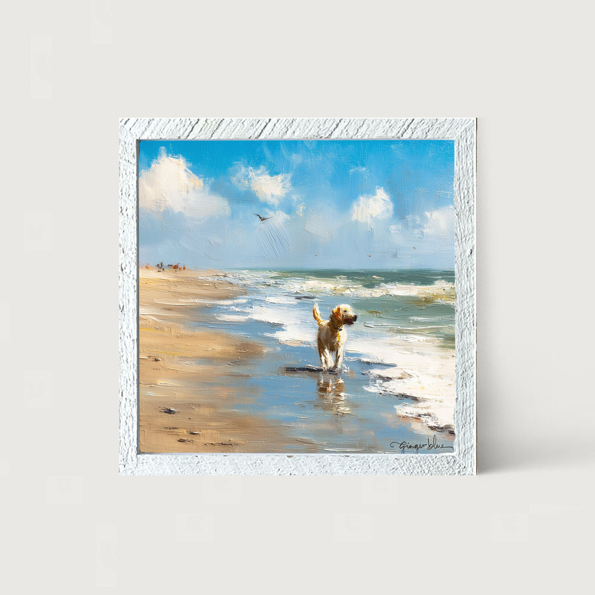 Dog at the Beach