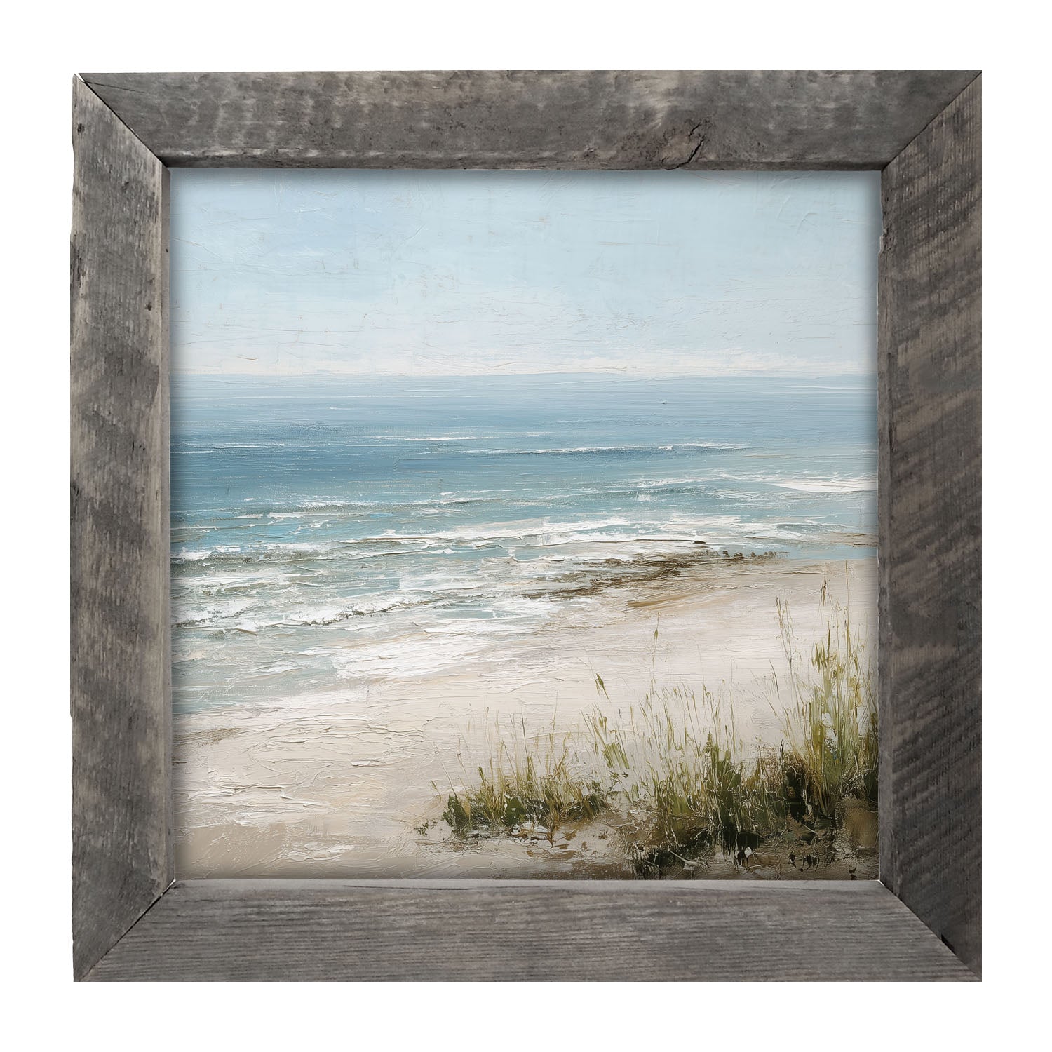 Ocean Island - Beach - Framed Art