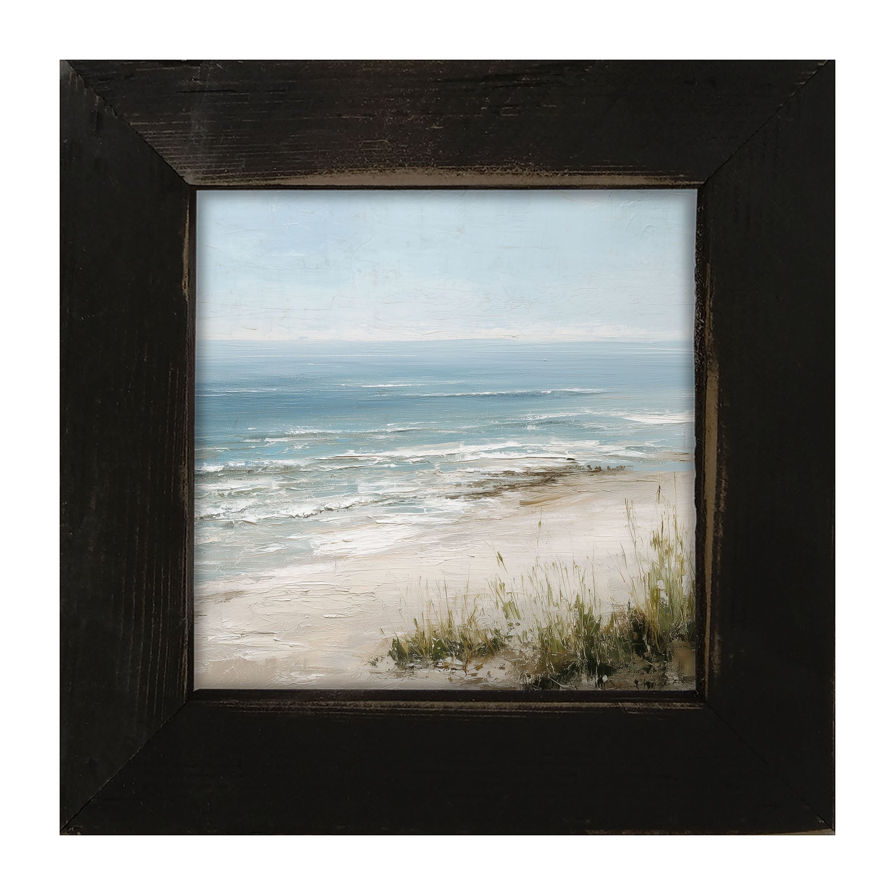 Ocean Island - Beach - Framed Art