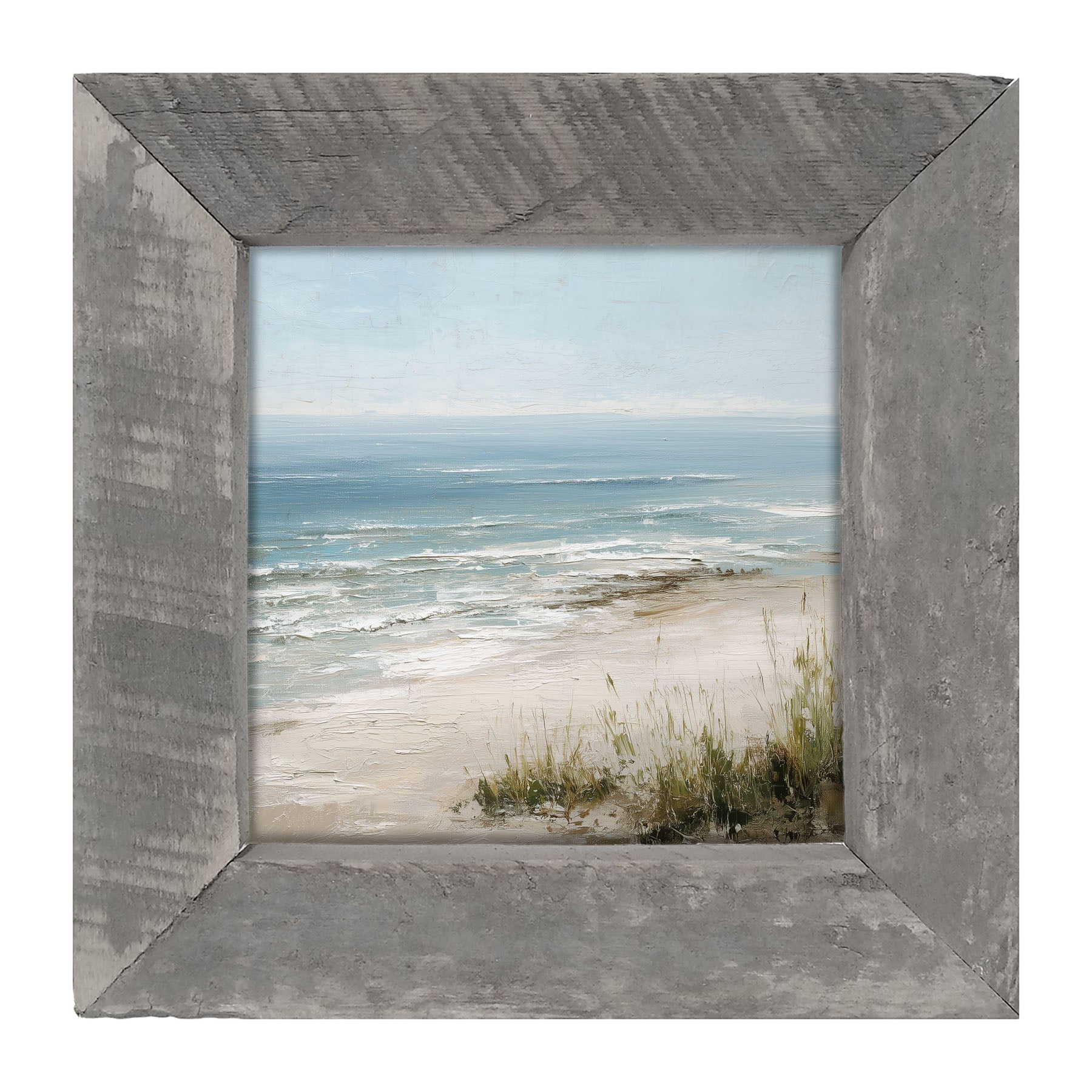 Ocean Island - Beach - Framed Art
