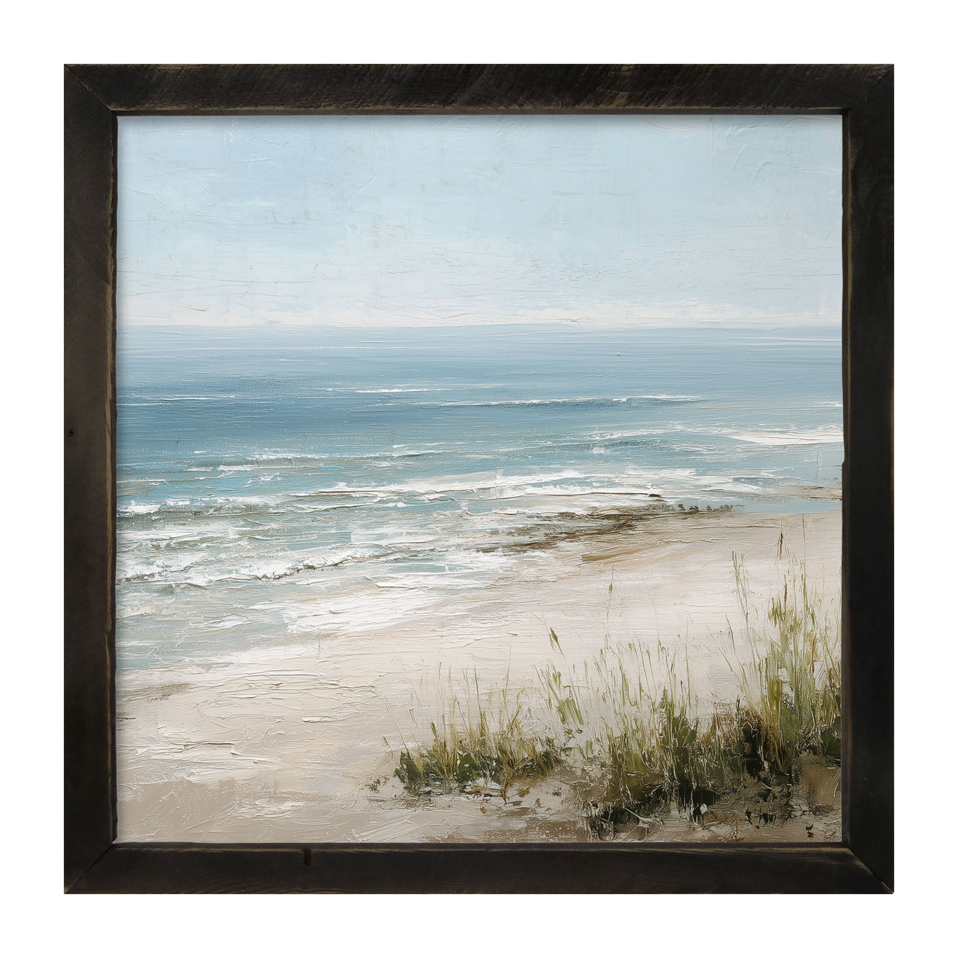 Ocean Island - Beach - Framed Art