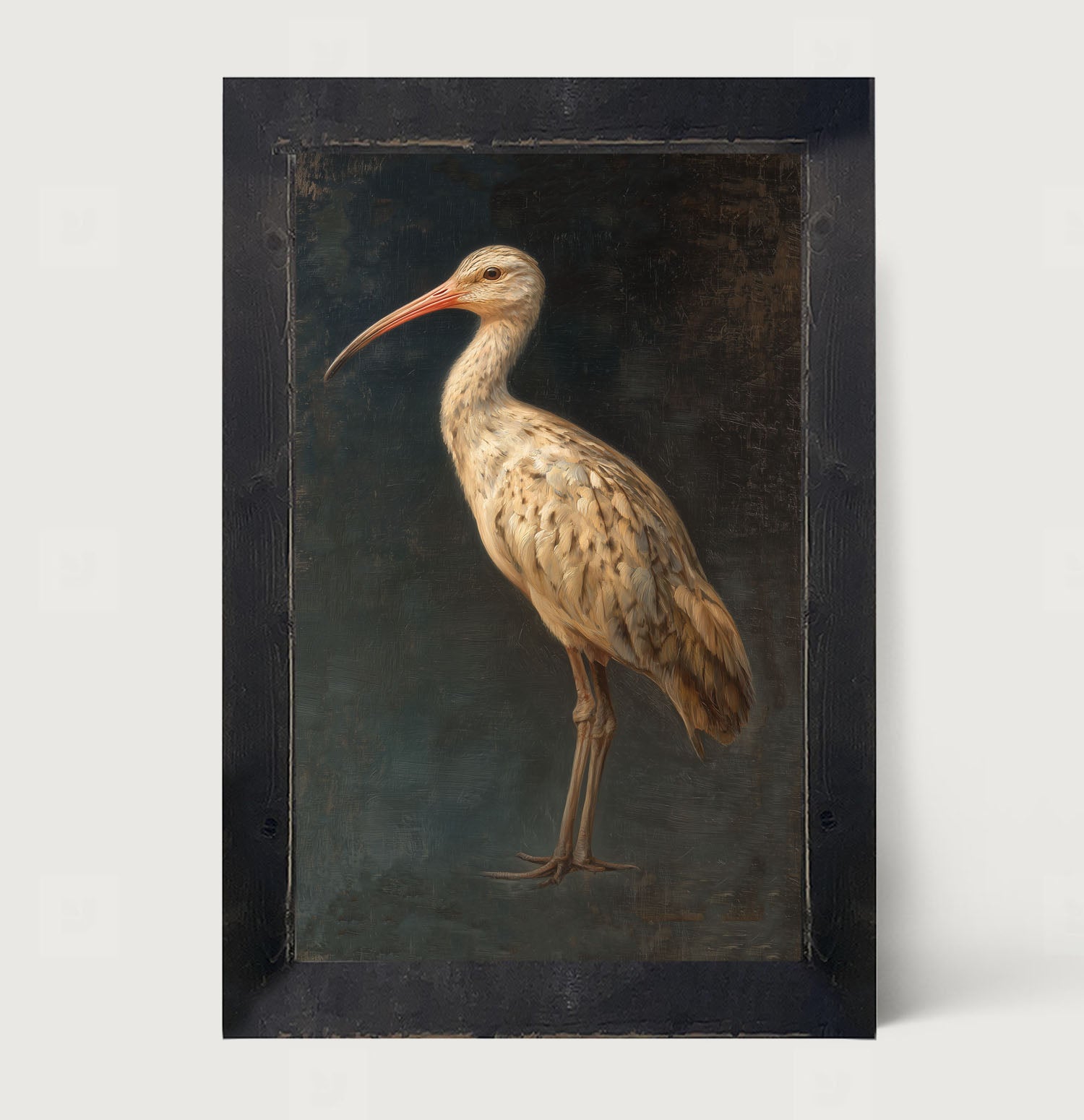 Beach Bird - Tan Bird - Framed Art