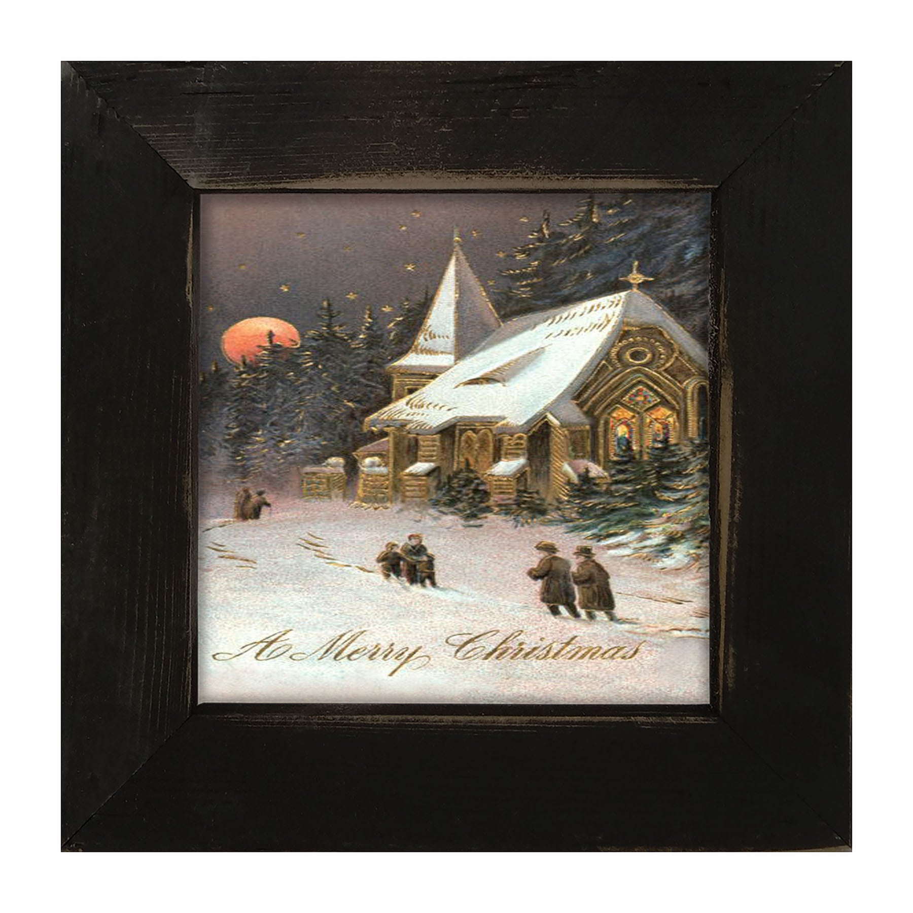 Church in the Woods - Framed art