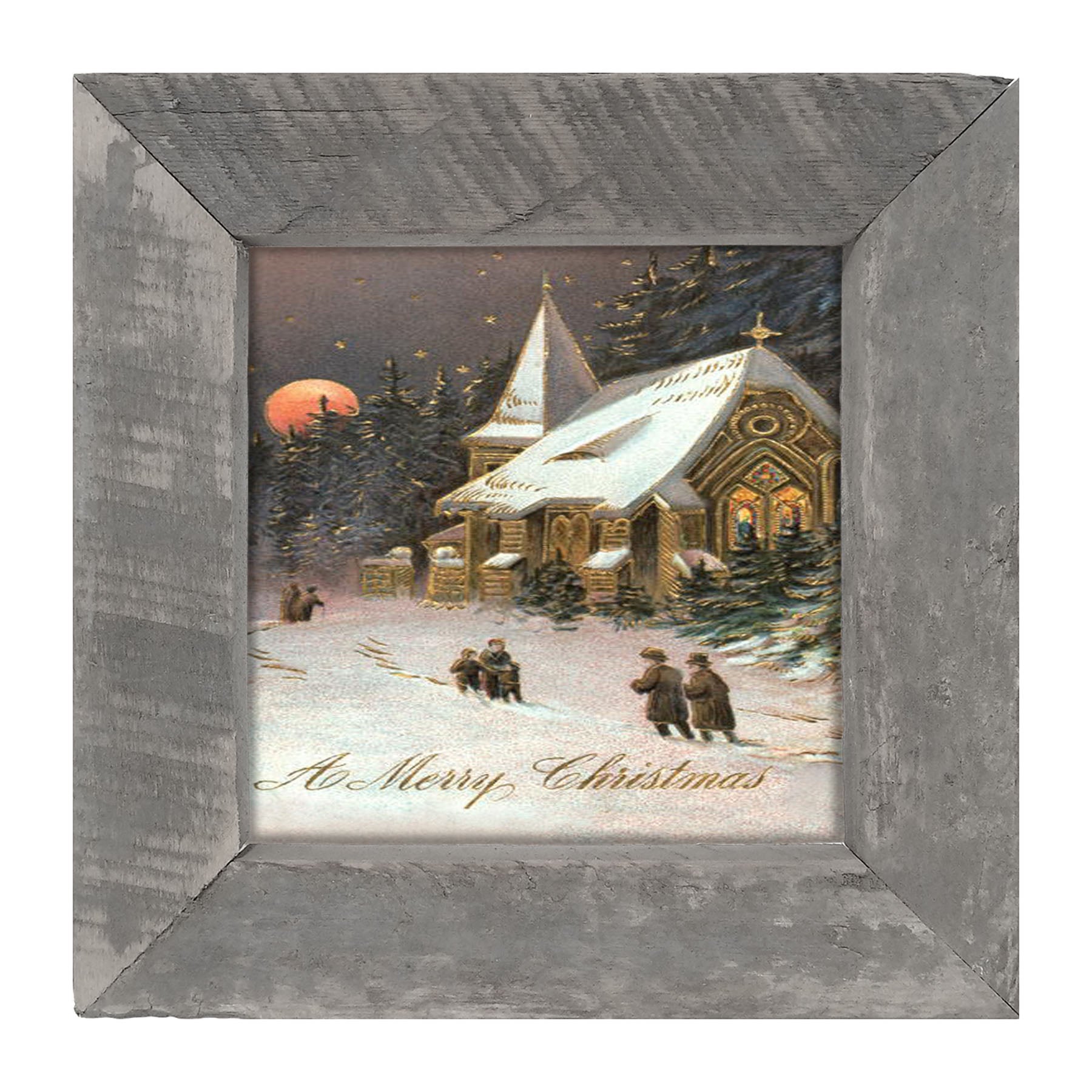 Church in the Woods - Framed art