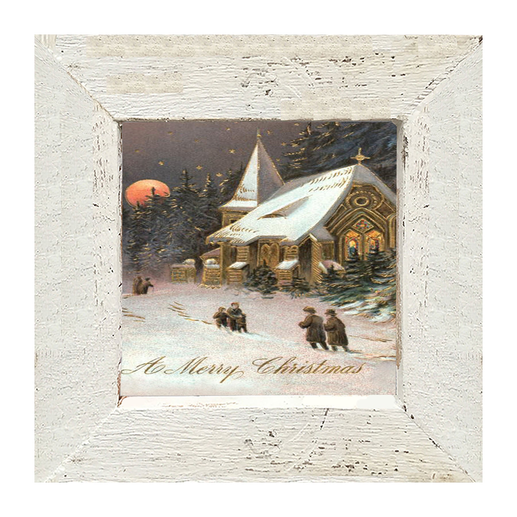 Church in the Woods - Framed art