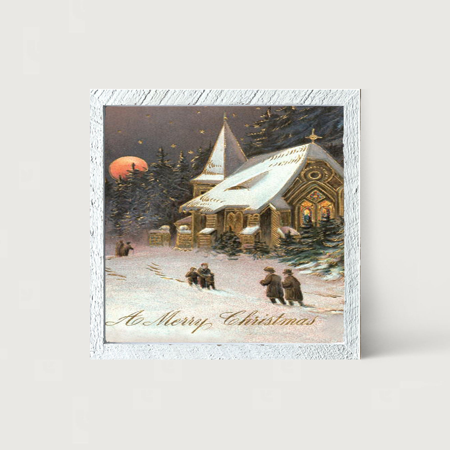 Church in the Woods - Framed art