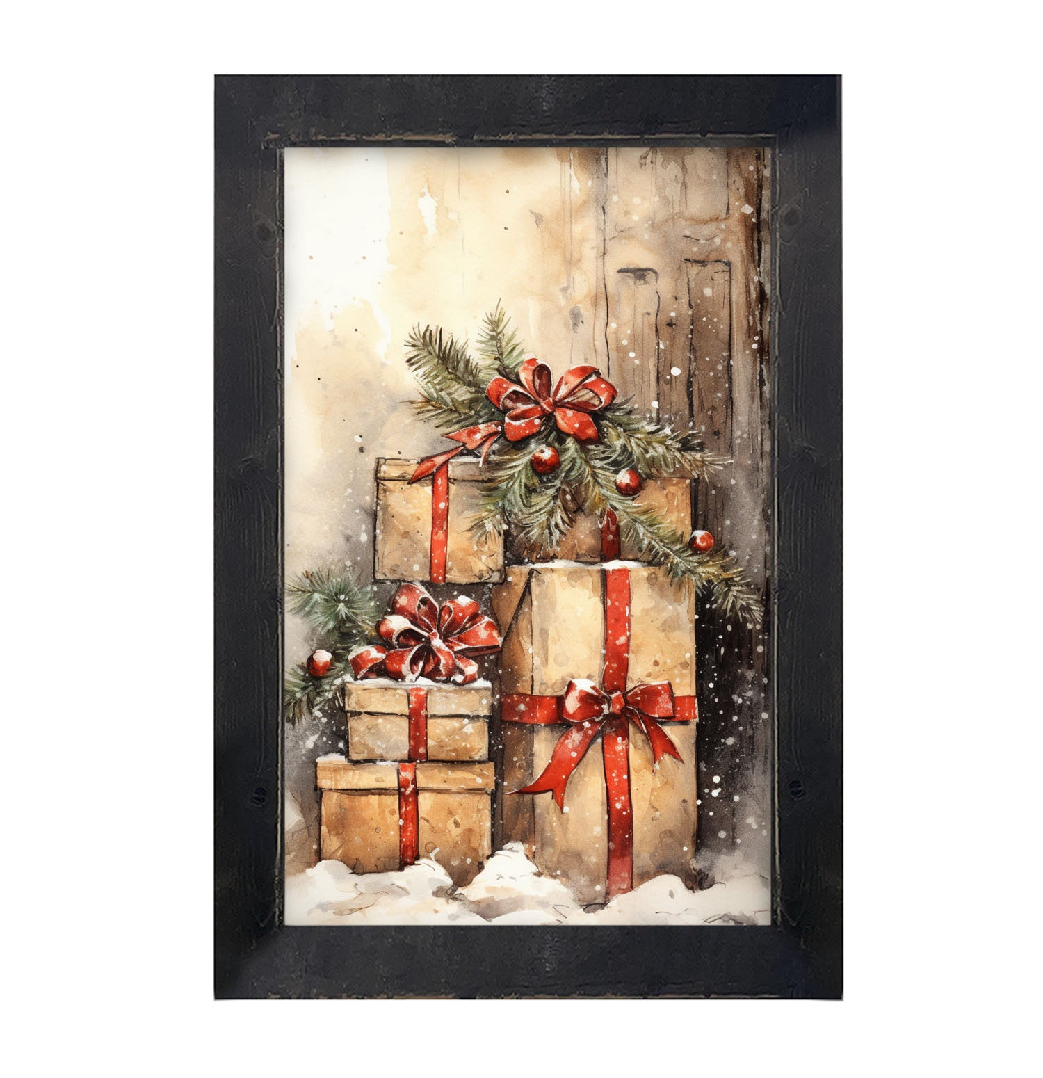Christmas presents - Framed art