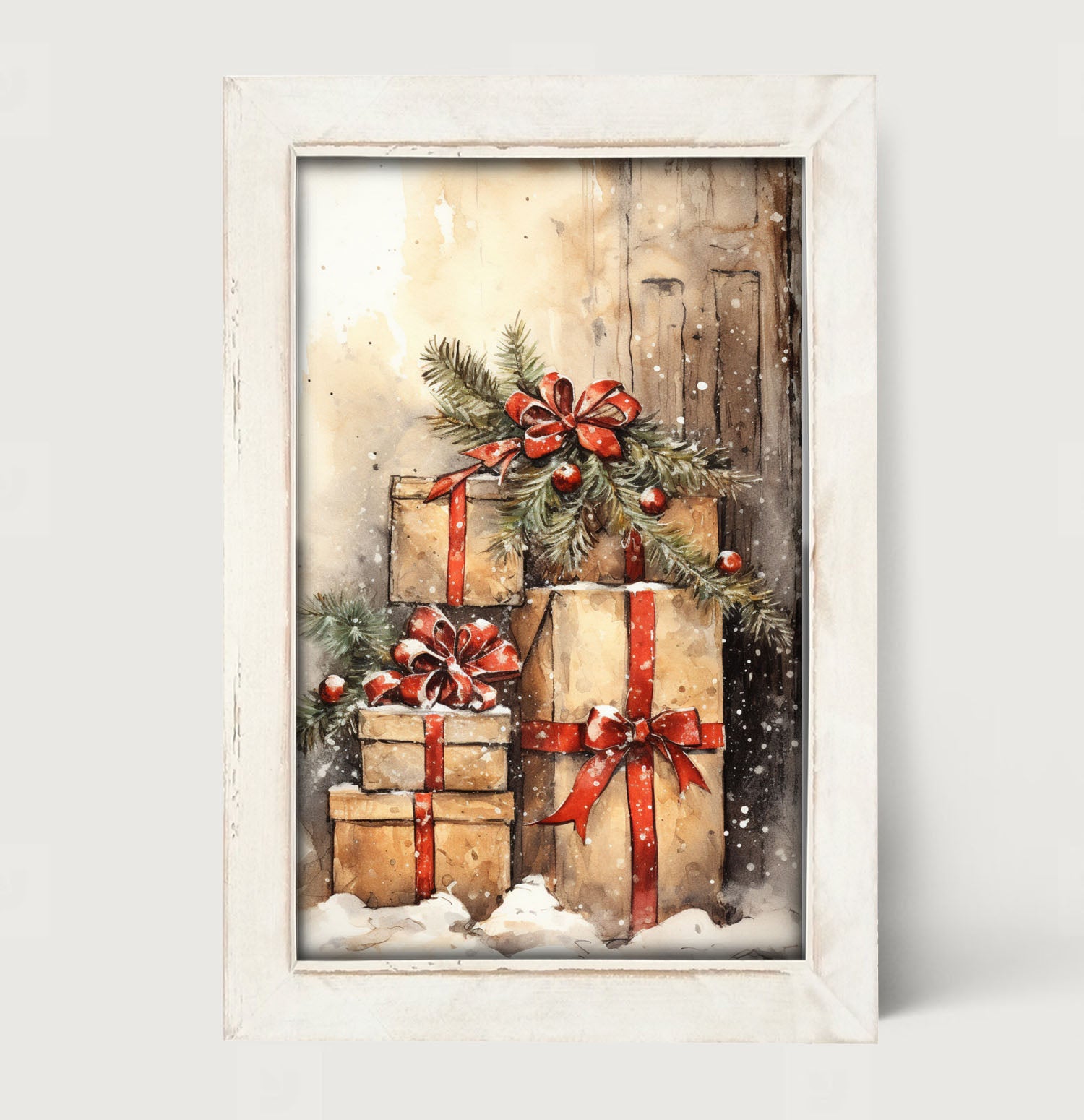 Christmas presents - Framed art