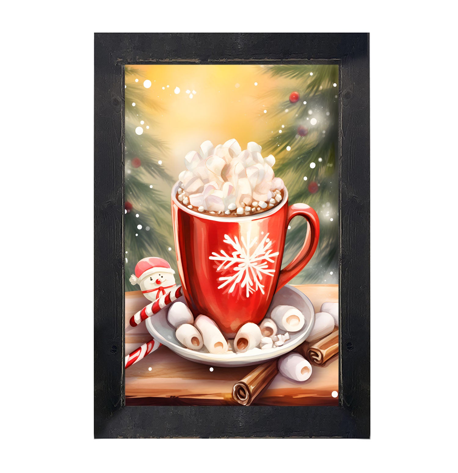 Snowflake cocoa