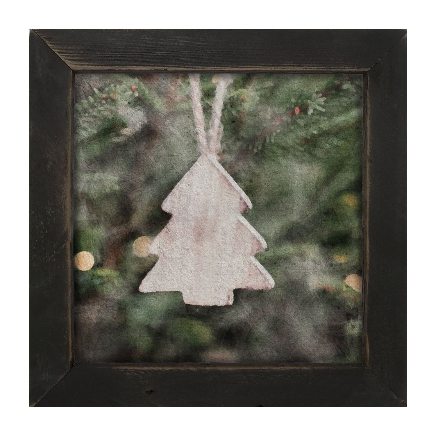 Christmas tree ornament - Framed art