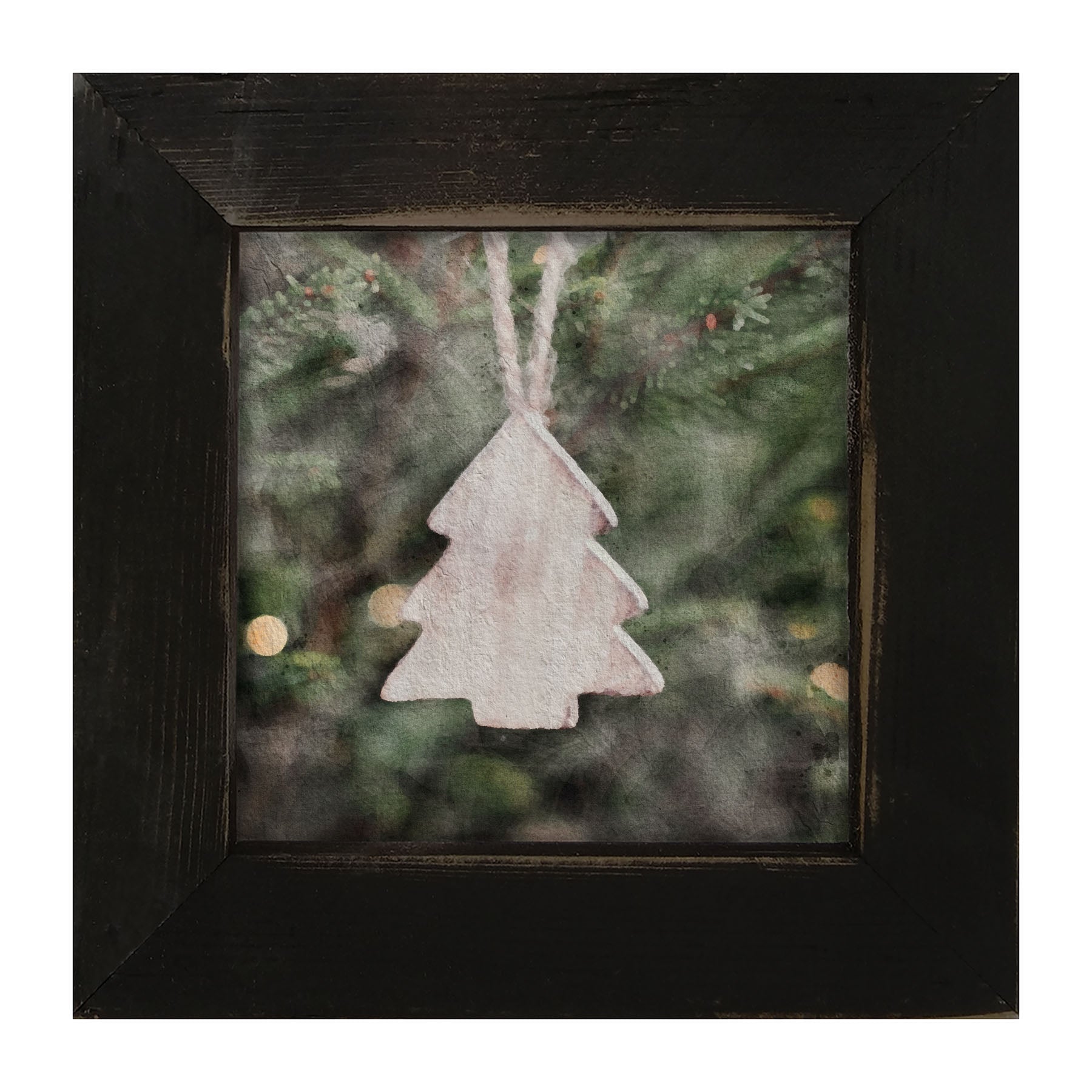 Christmas tree ornament - Framed art