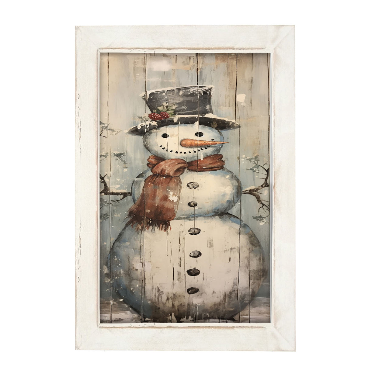 Smiling snowman