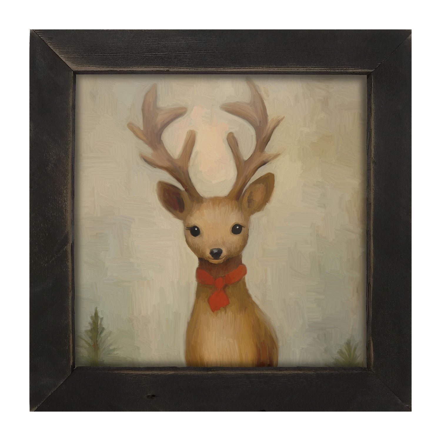 Christmas Reindeer - Framed Art