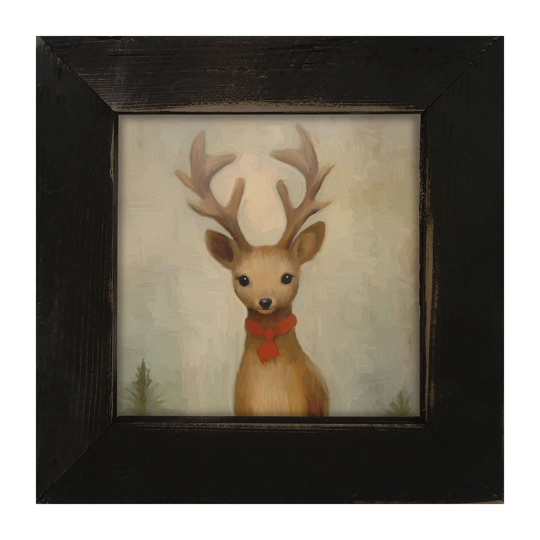 Christmas Reindeer - Framed Art