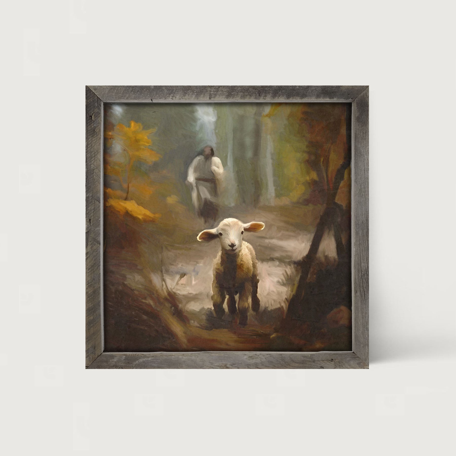 Little Lamb - Framed Art