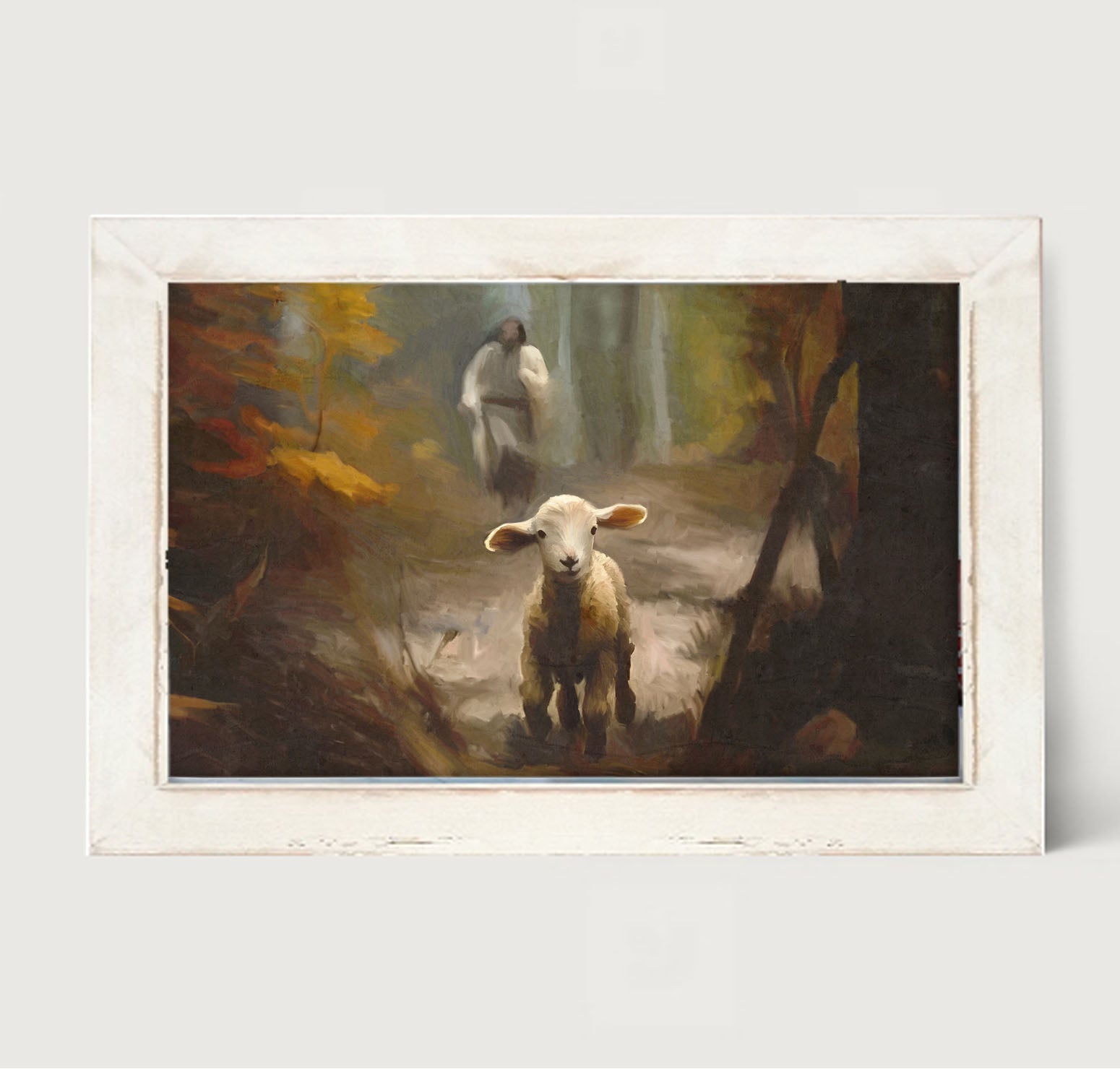 Little Lamb - Framed Art
