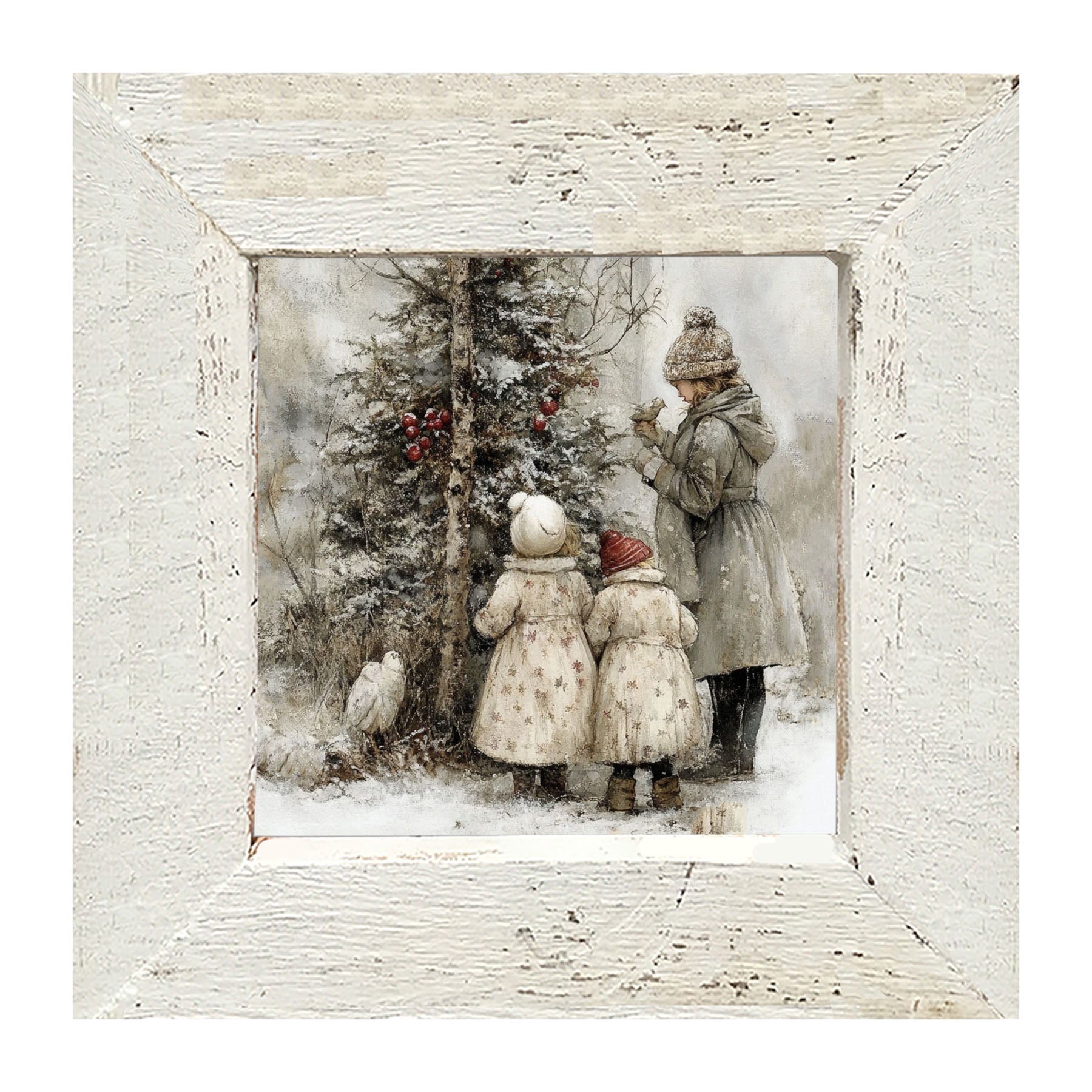 Winter's Children - Framed Art