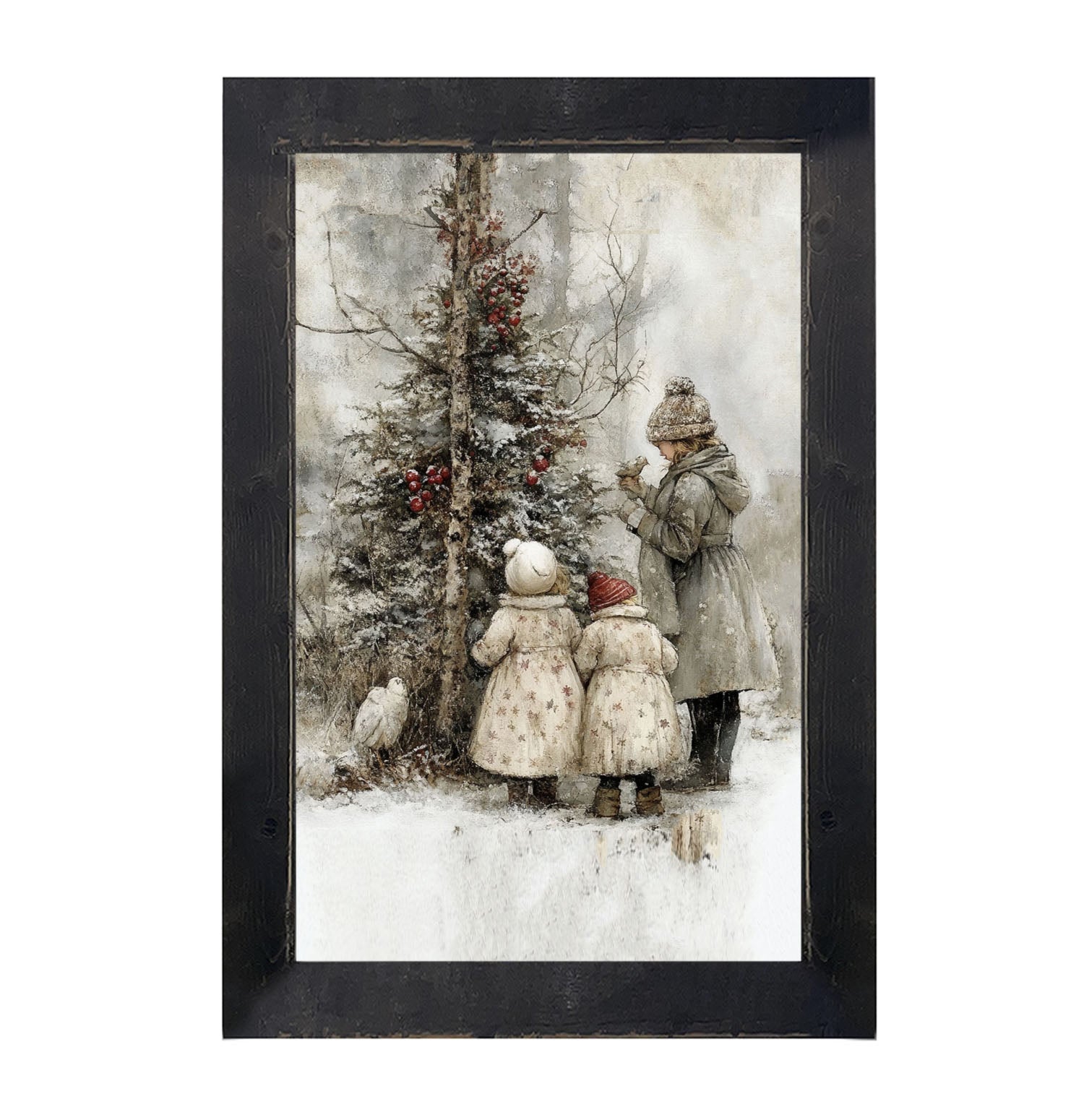 Winter's Children - Framed Art