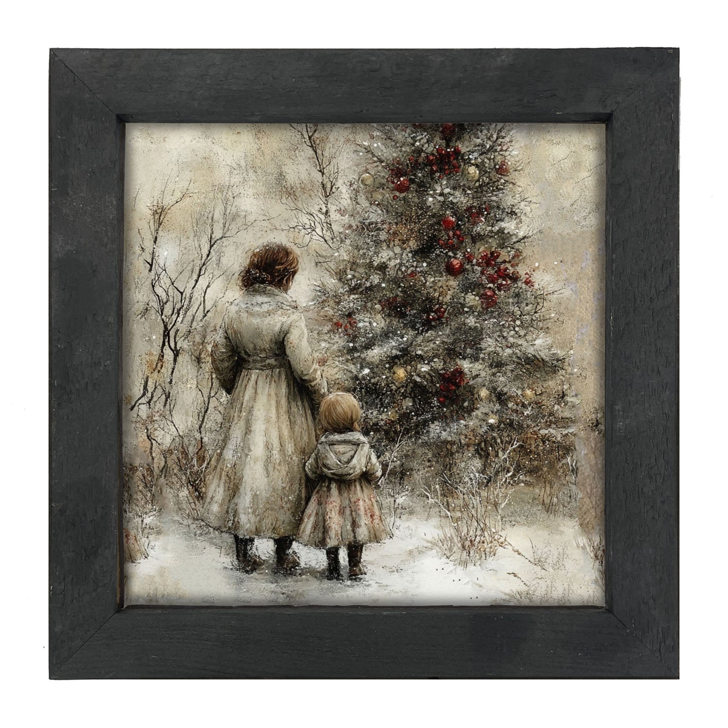 A Walk in Winter - Framed Art