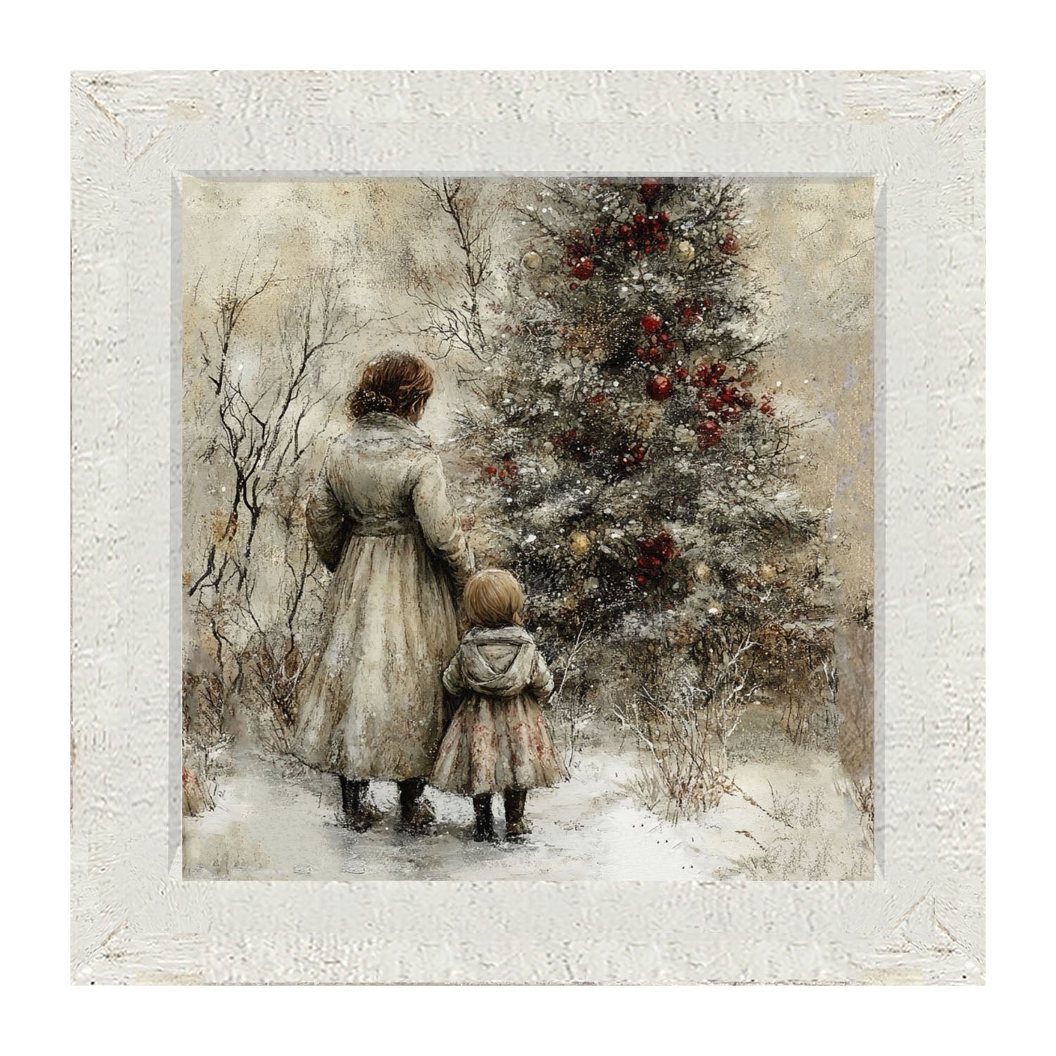 A Walk in Winter - Framed Art