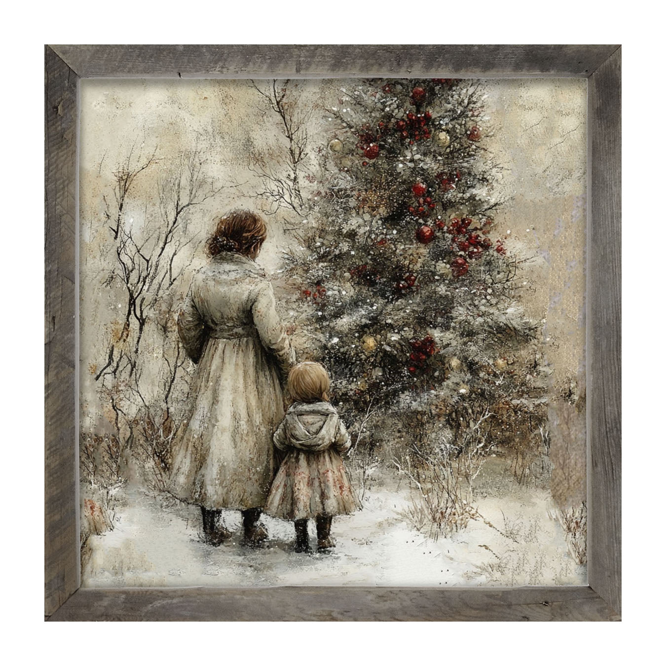 A Walk in Winter - Framed Art