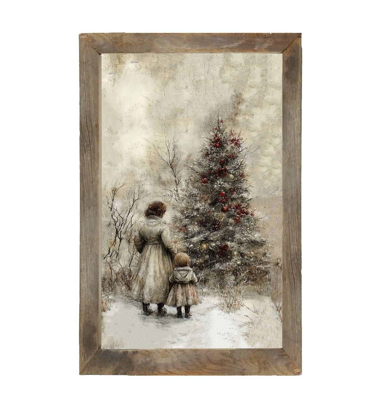 A Walk in Winter - Framed Art