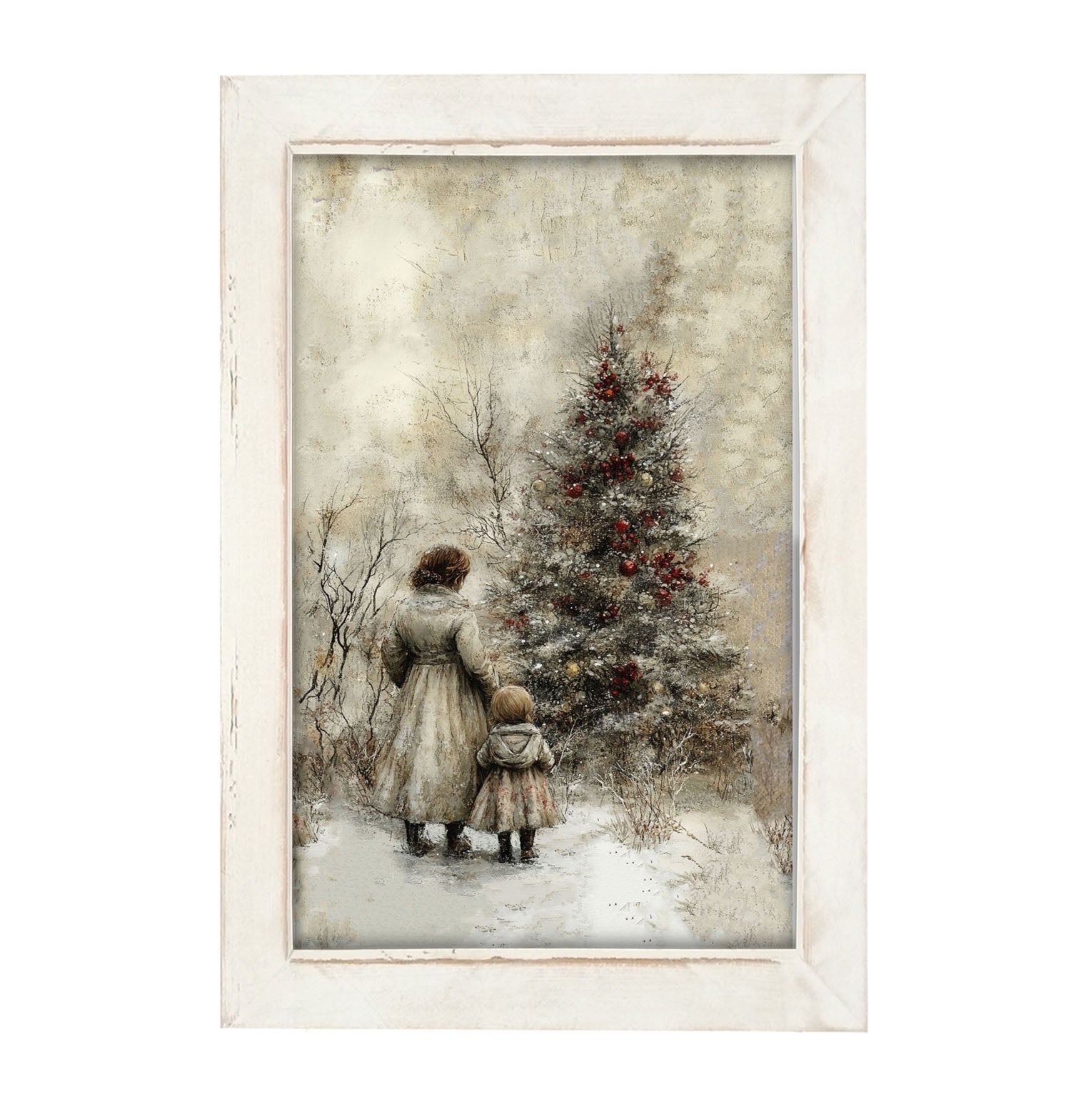 A Walk in Winter - Framed Art