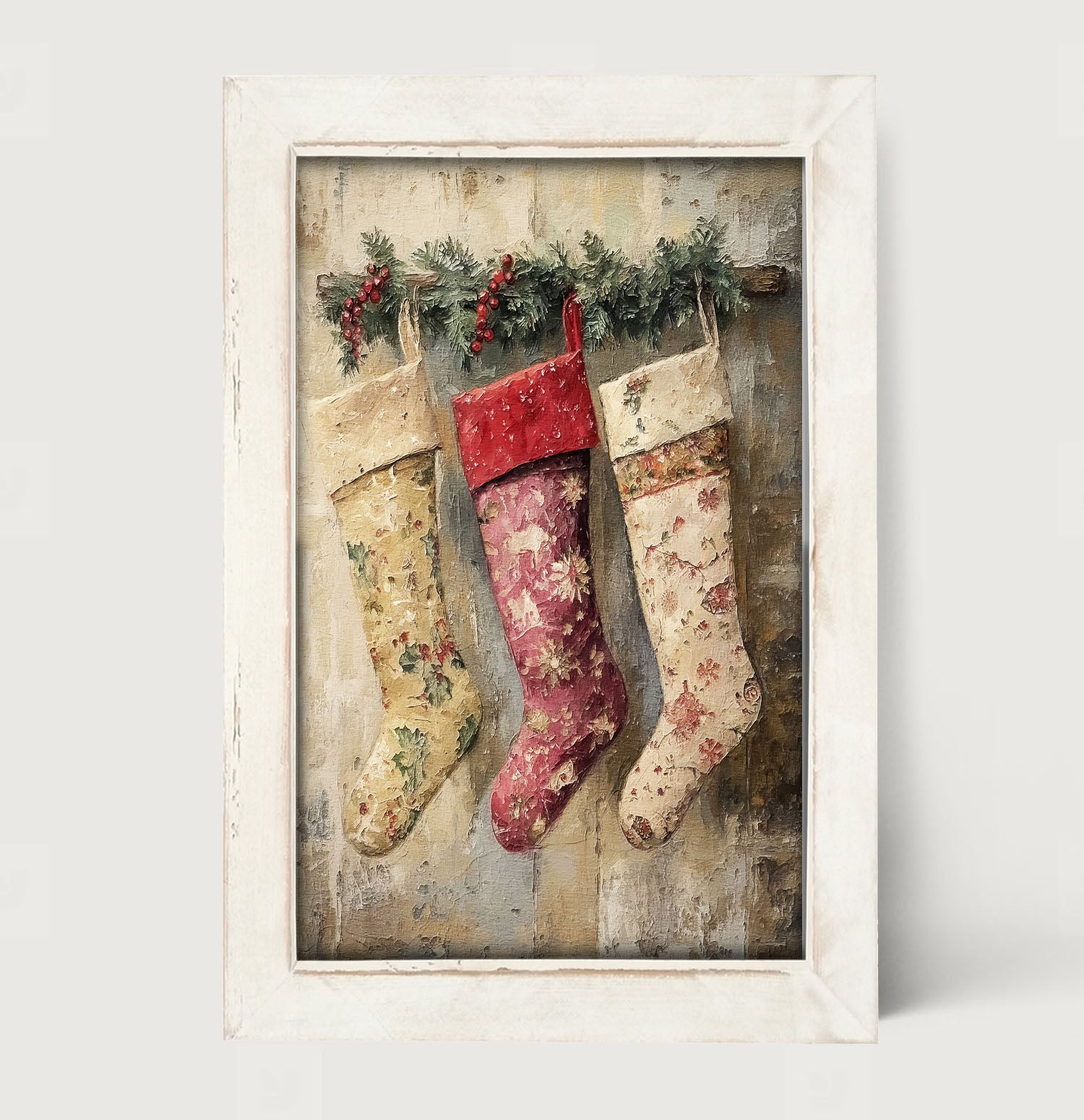 Floral Stockings