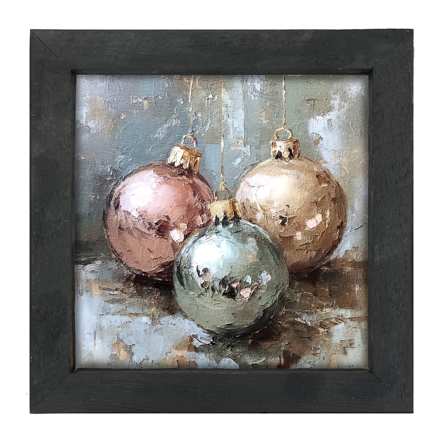 Ornament Trio - Framed art