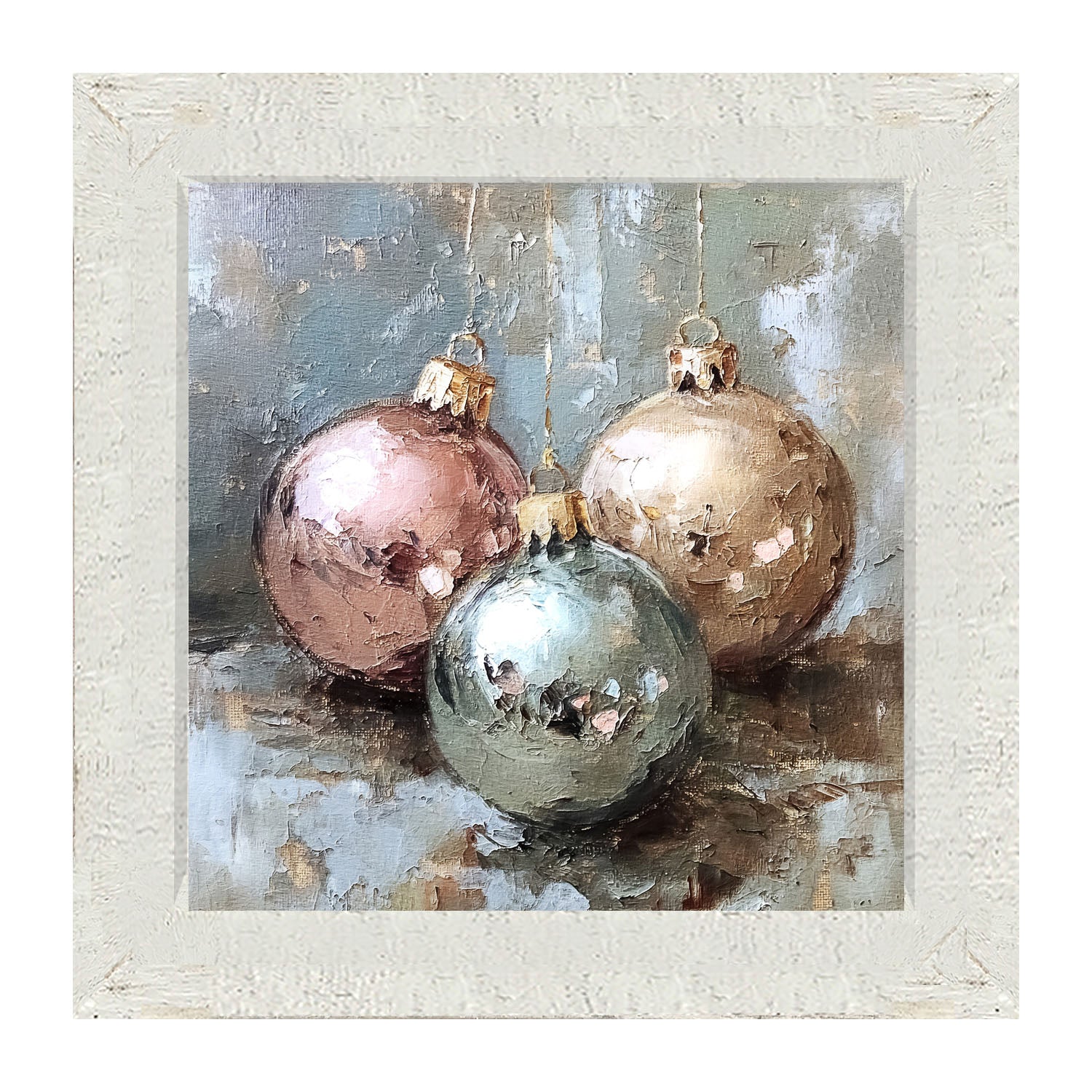 Ornament Trio - Framed art