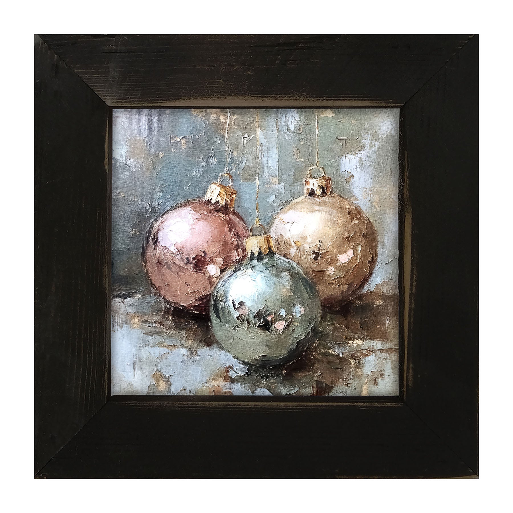 Ornament Trio - Framed art