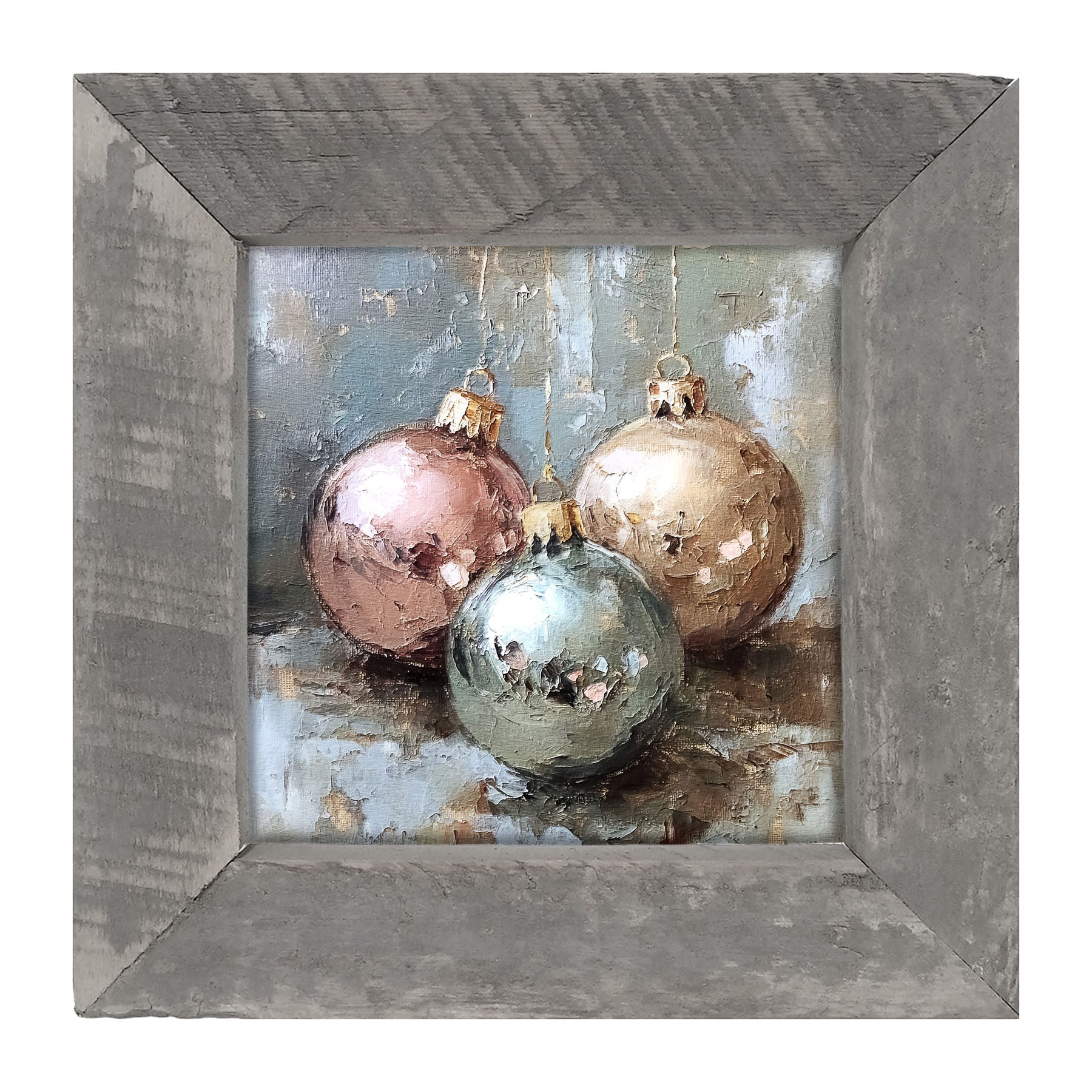 Ornament Trio - Framed art