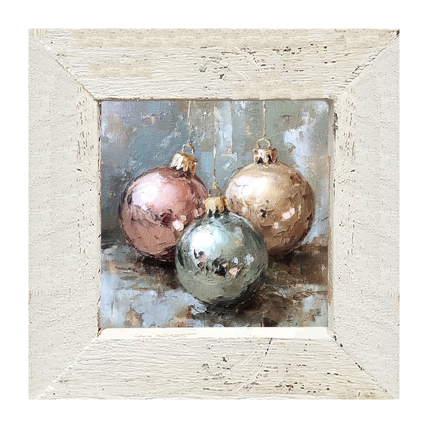 Ornament Trio - Framed art