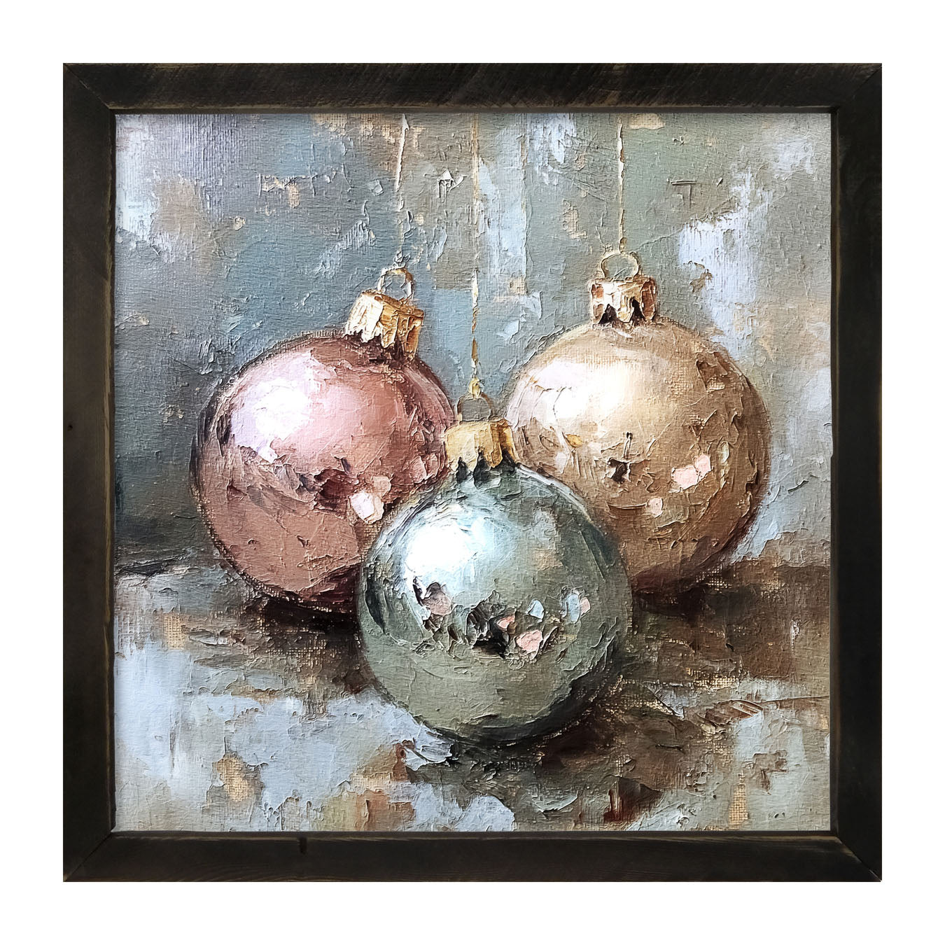 Ornament Trio - Framed art