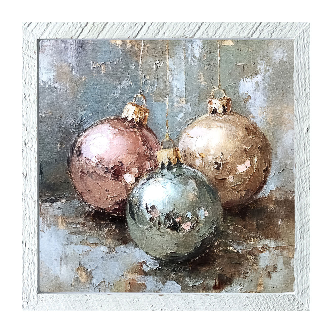 Ornament Trio - Framed art