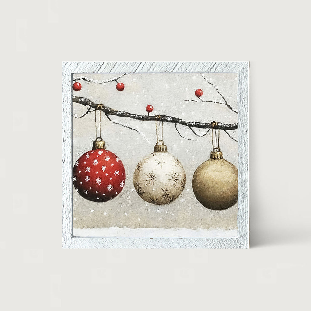 Snowy Ornaments