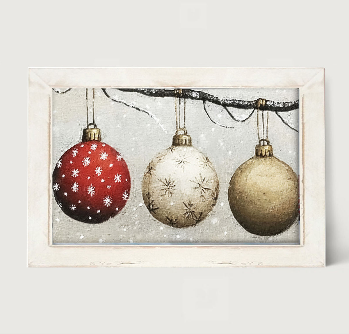 Snowy Ornaments