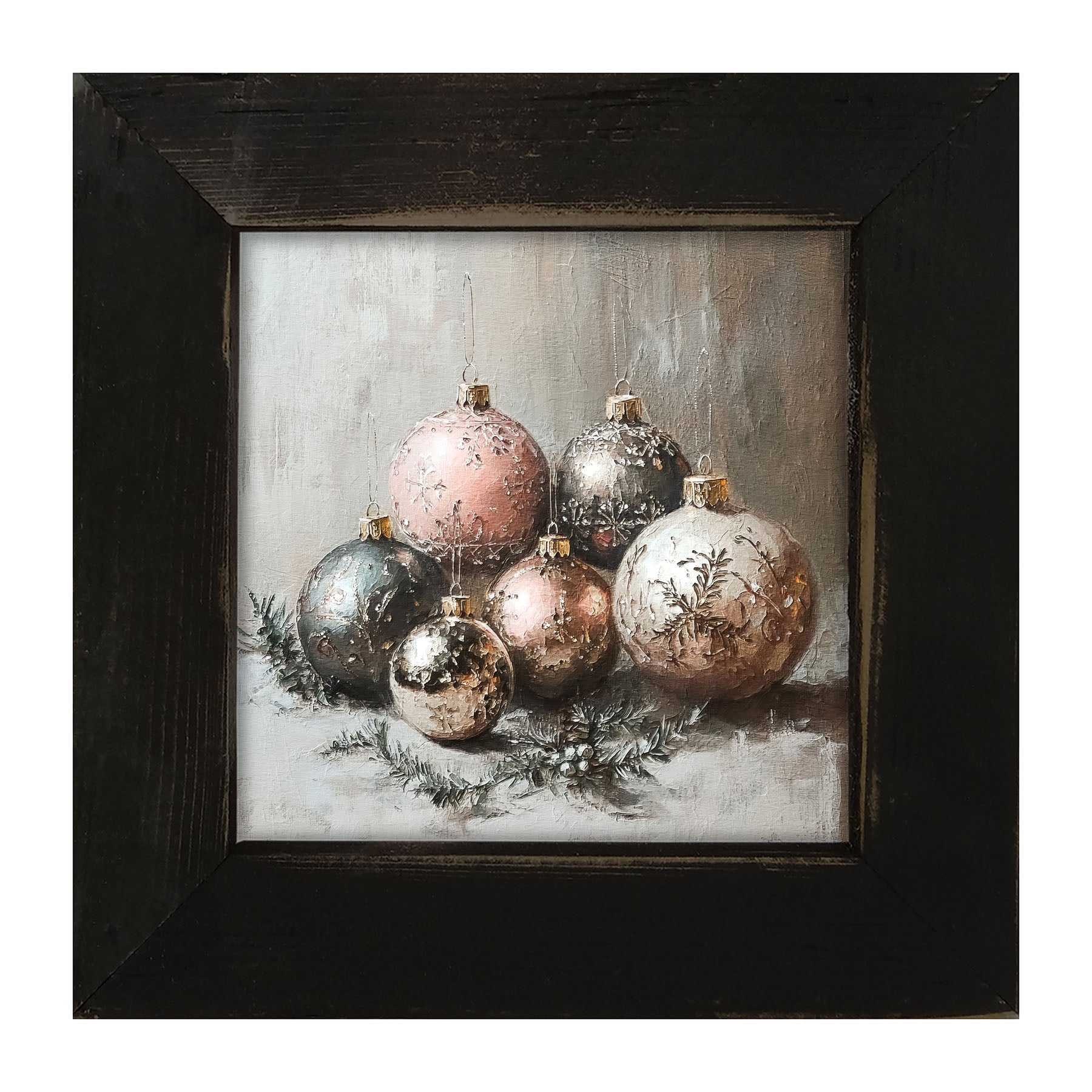 Group of Ornaments - Framed art