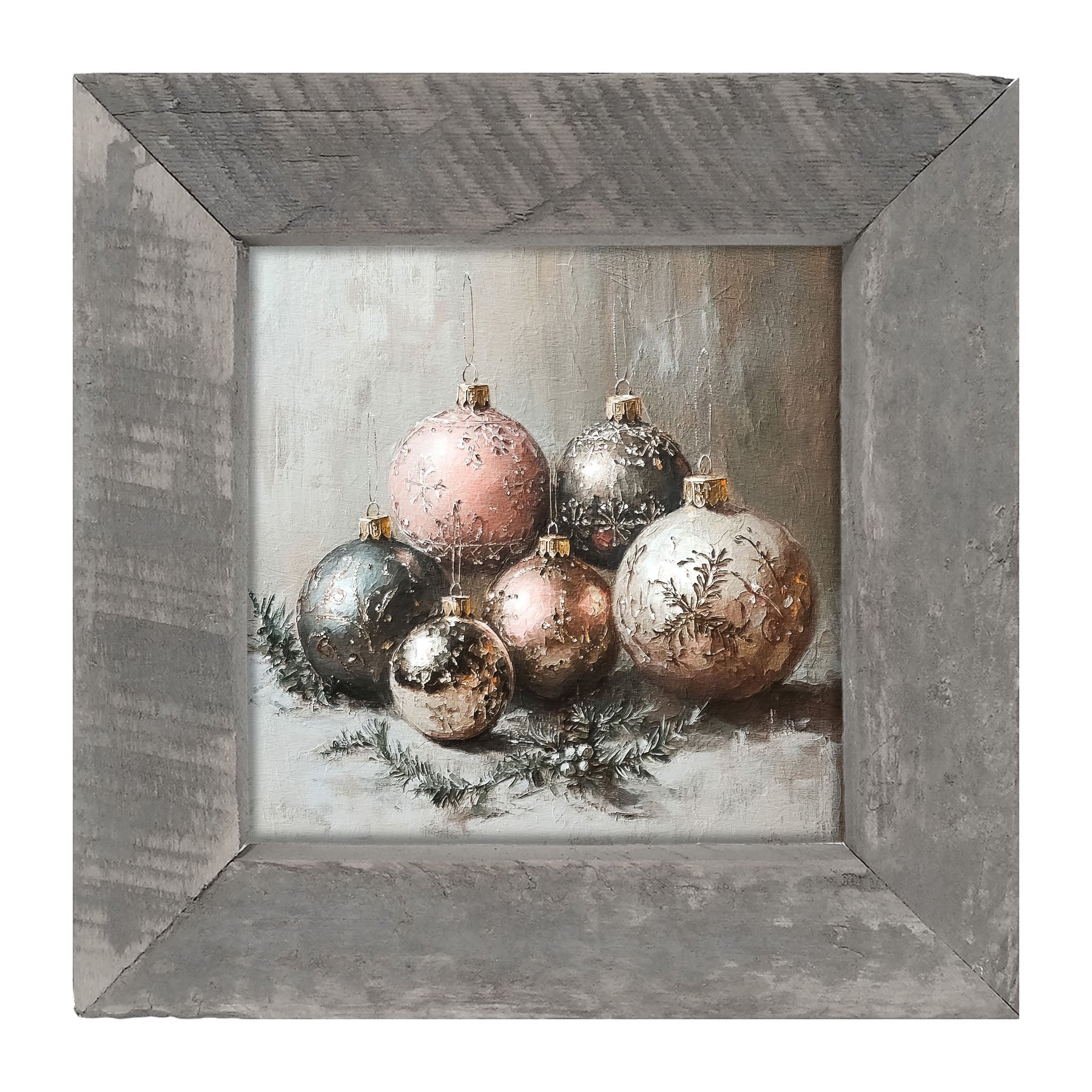 Group of Ornaments - Framed art