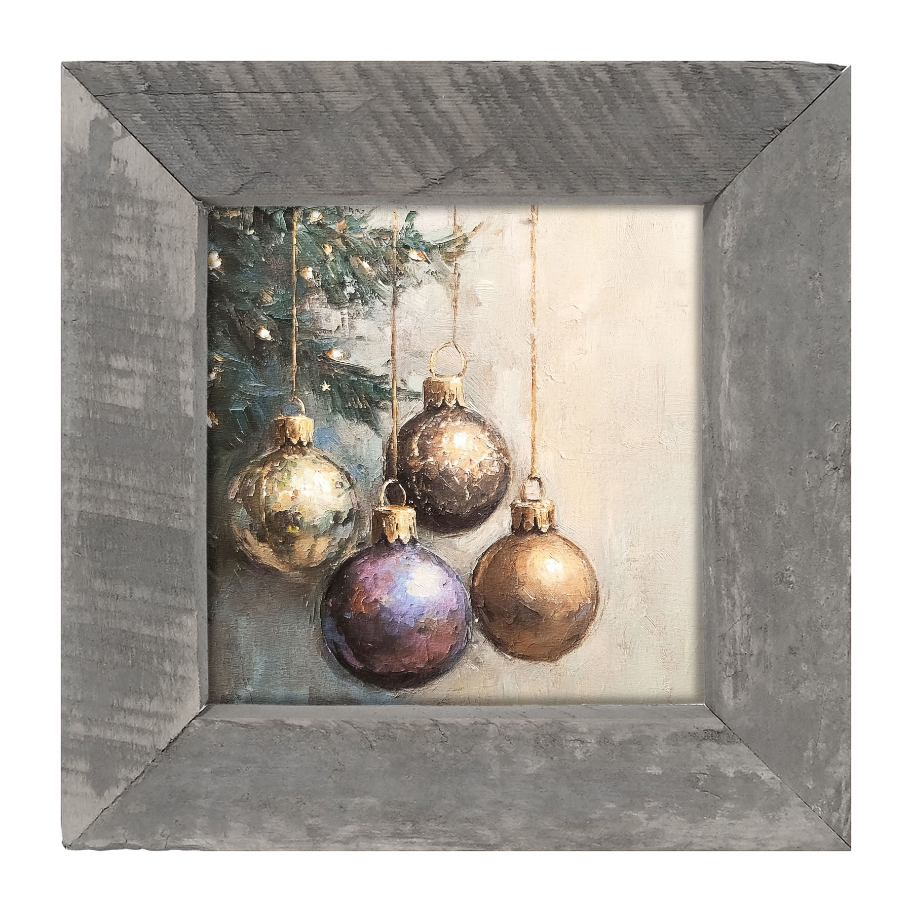 Four Ornaments - Framed art