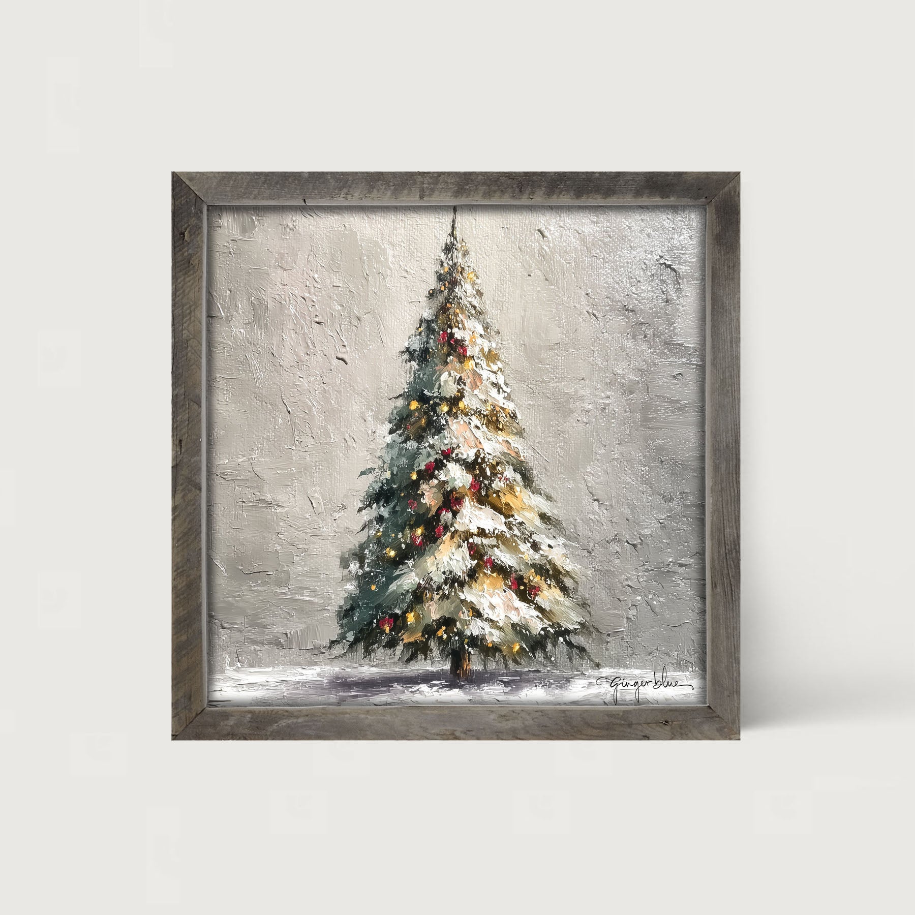 Rustic Christmas Tree