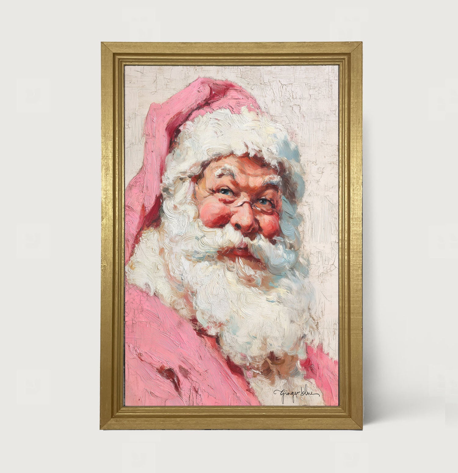 Portrait of Santa Claus