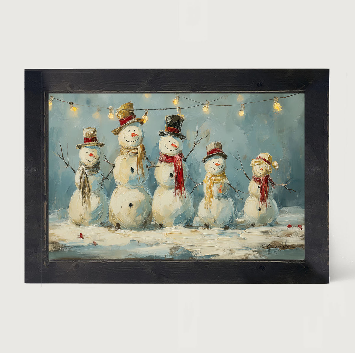 Five Snowmen