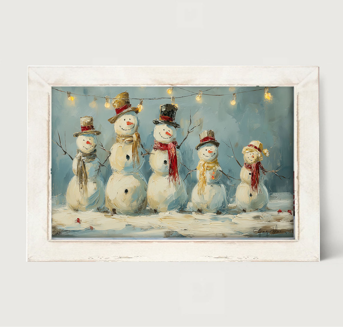 Five Snowmen